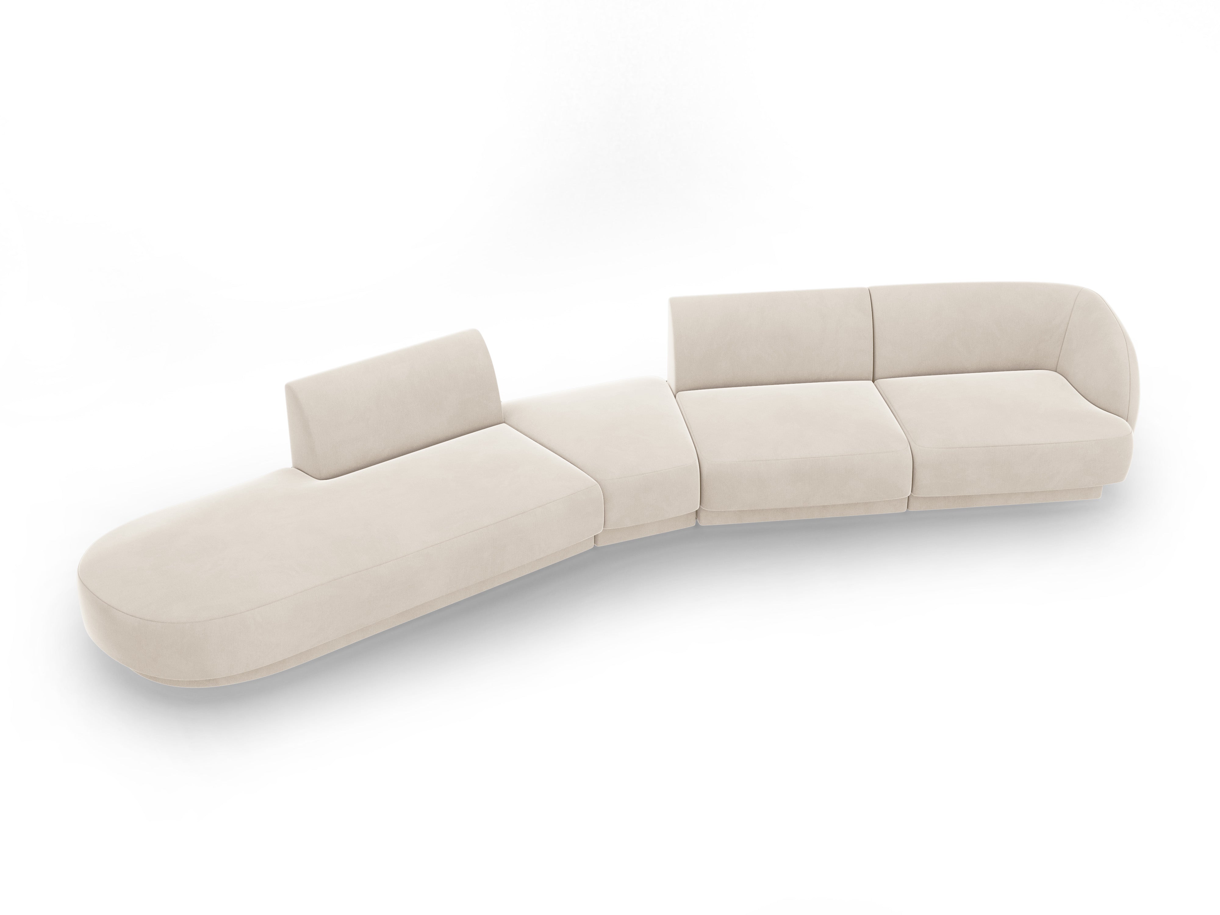 Sofa Miley 380x158cm, Materijal: Baršun