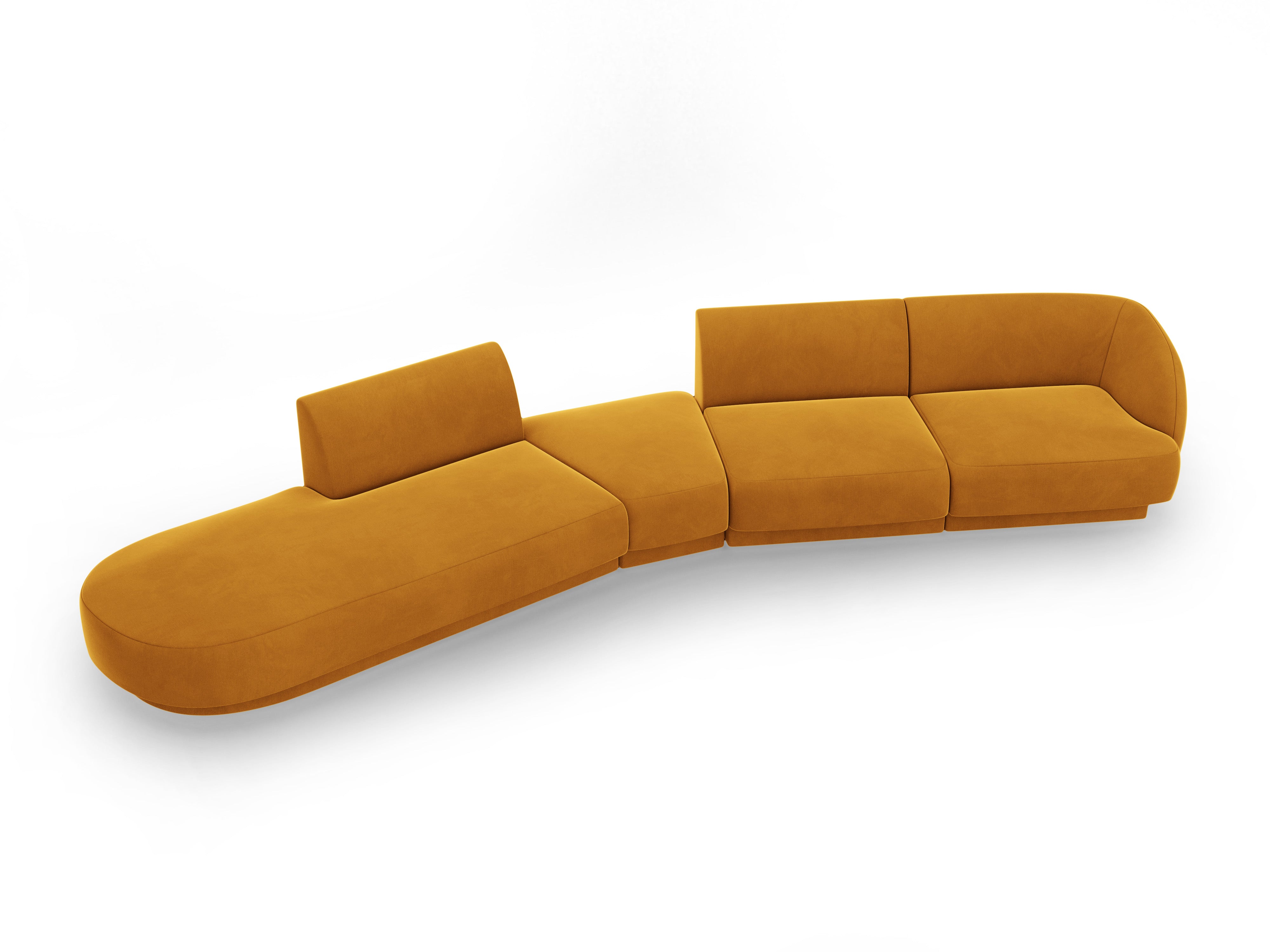 Sofa Miley 380x158cm, Materijal: Baršun