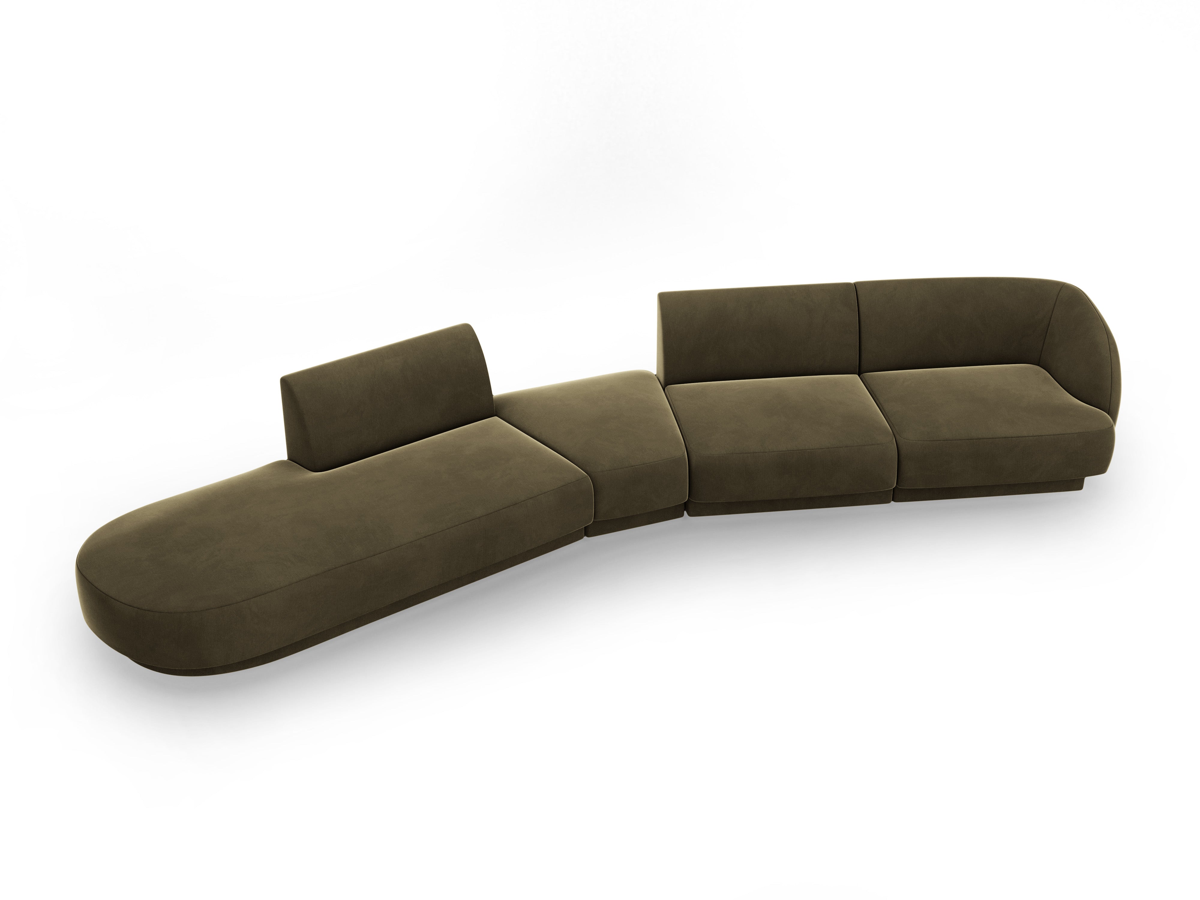 Sofa Miley 380x158cm, Materijal: Baršun