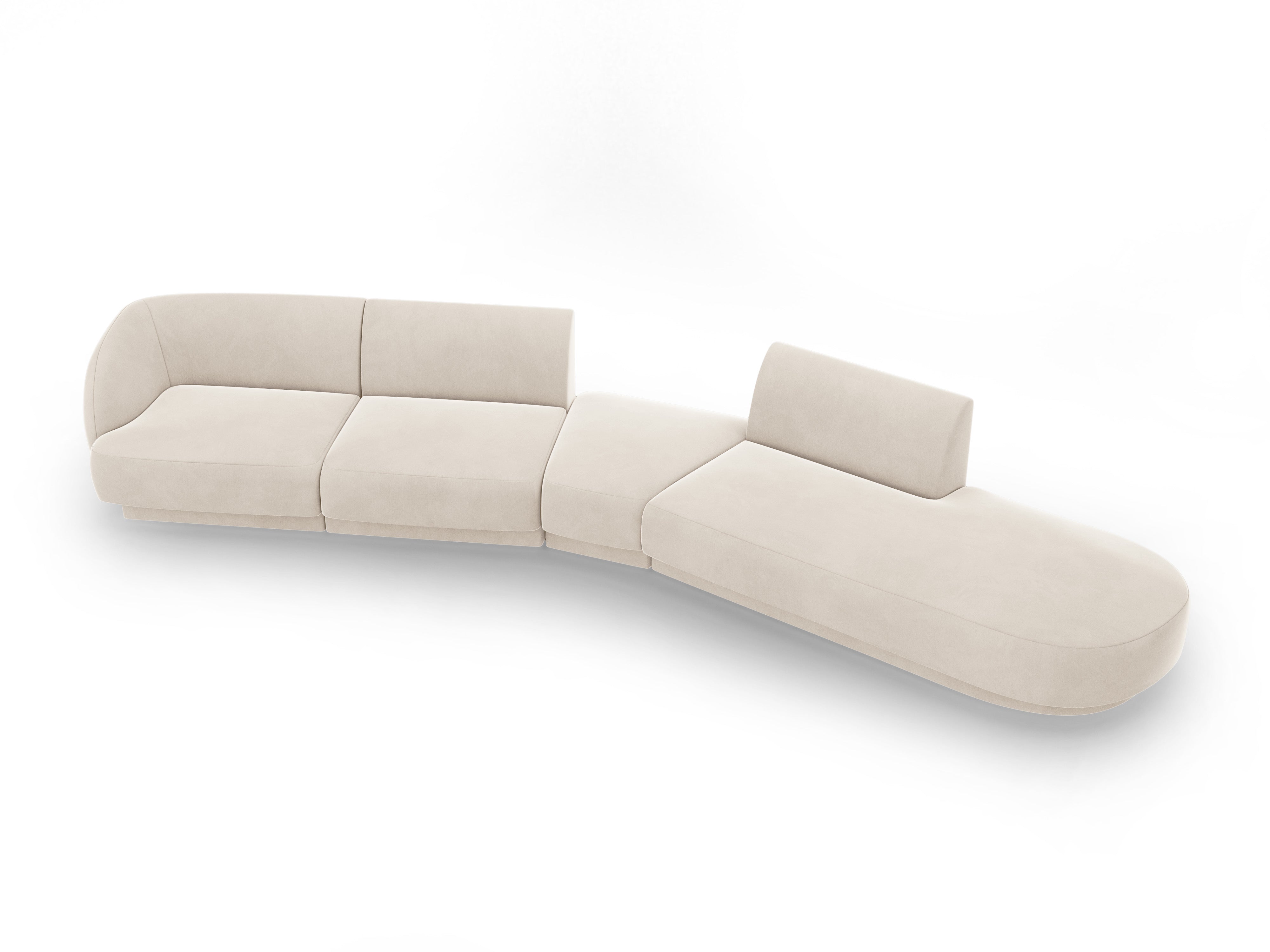 Sofa Miley 380x158cm, Materijal: Baršun
