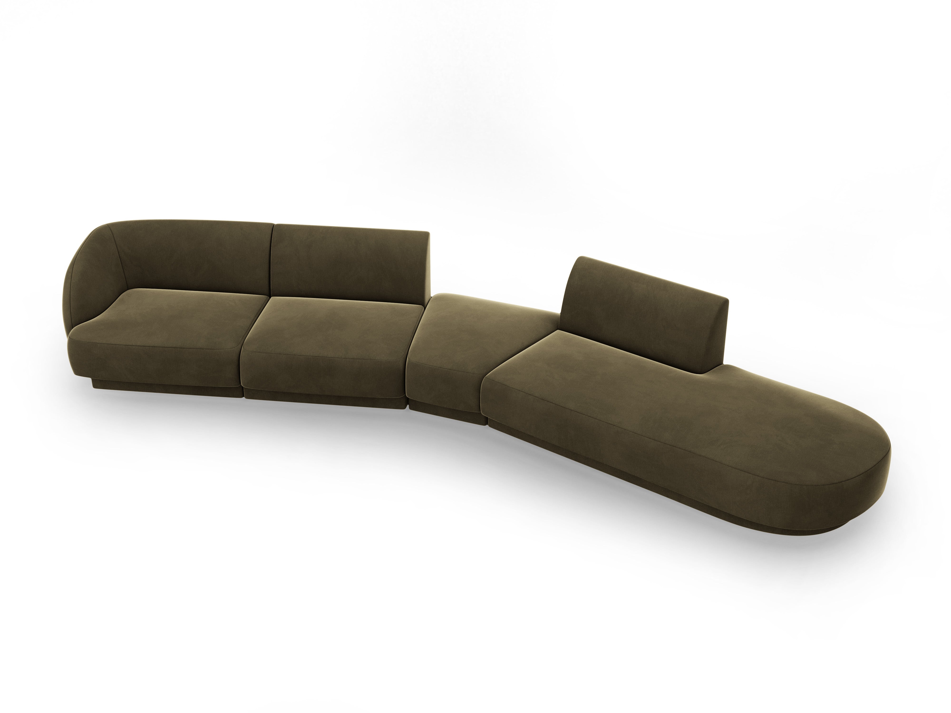 Sofa Miley 380x158cm, Materijal: Baršun