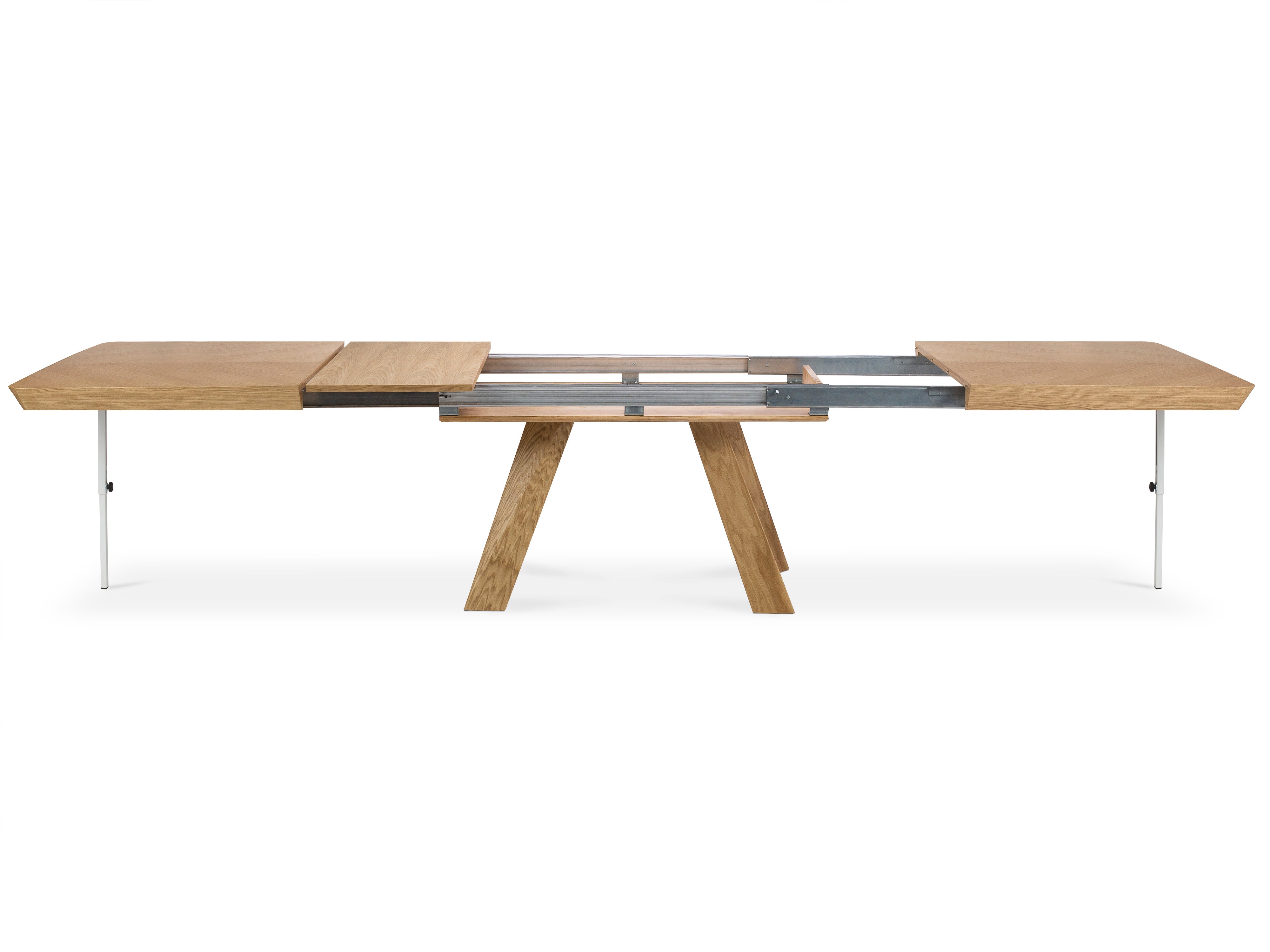 Produljvi blagovaonski stol Sally, 180/380x100x76cm, Materijal: Drvo