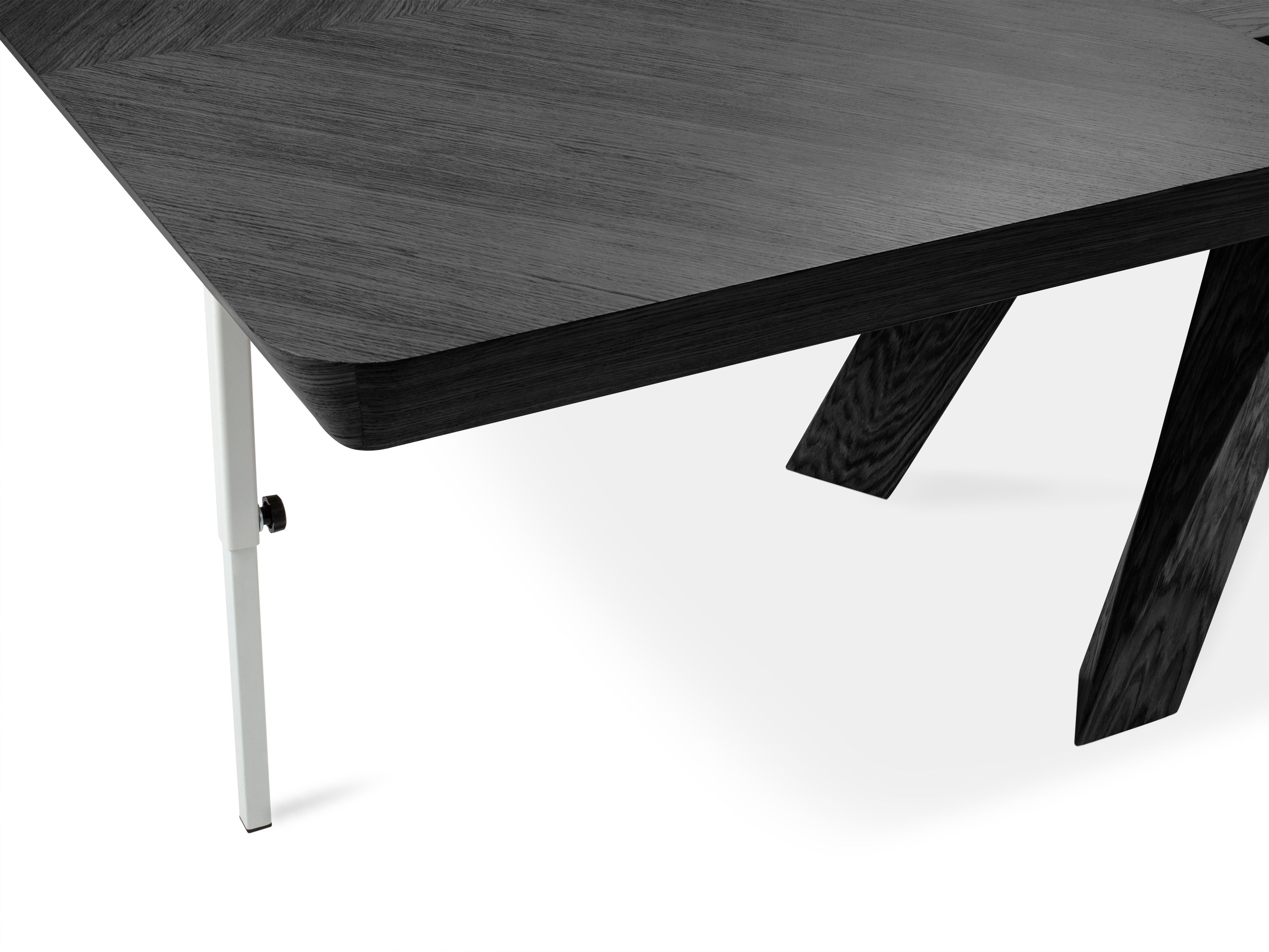 Produljvi blagovaonski stol Sally, 180/380x100x76cm, Materijal: Drvo