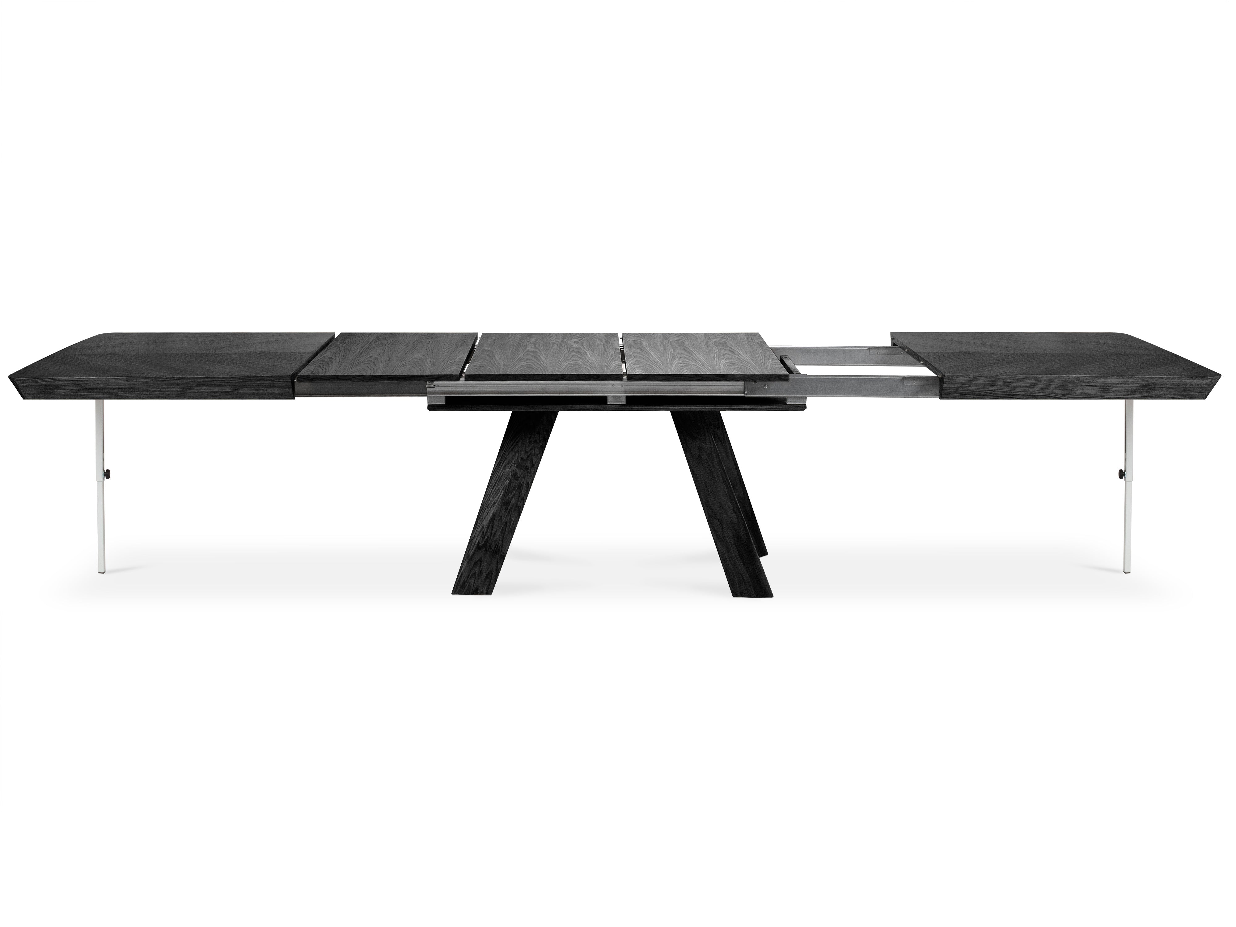 Produljvi blagovaonski stol Sally, 180/380x100x76cm, Materijal: Drvo