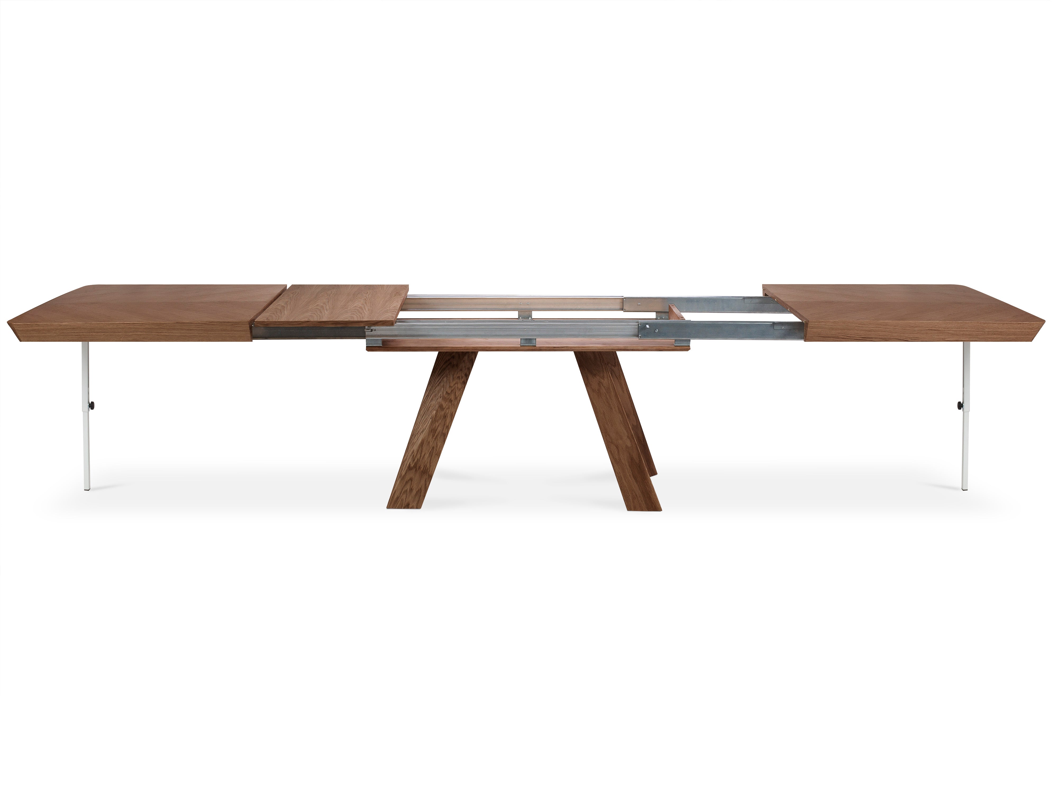 Produljvi blagovaonski stol Sally, 180/380x100x76cm, Materijal: Drvo