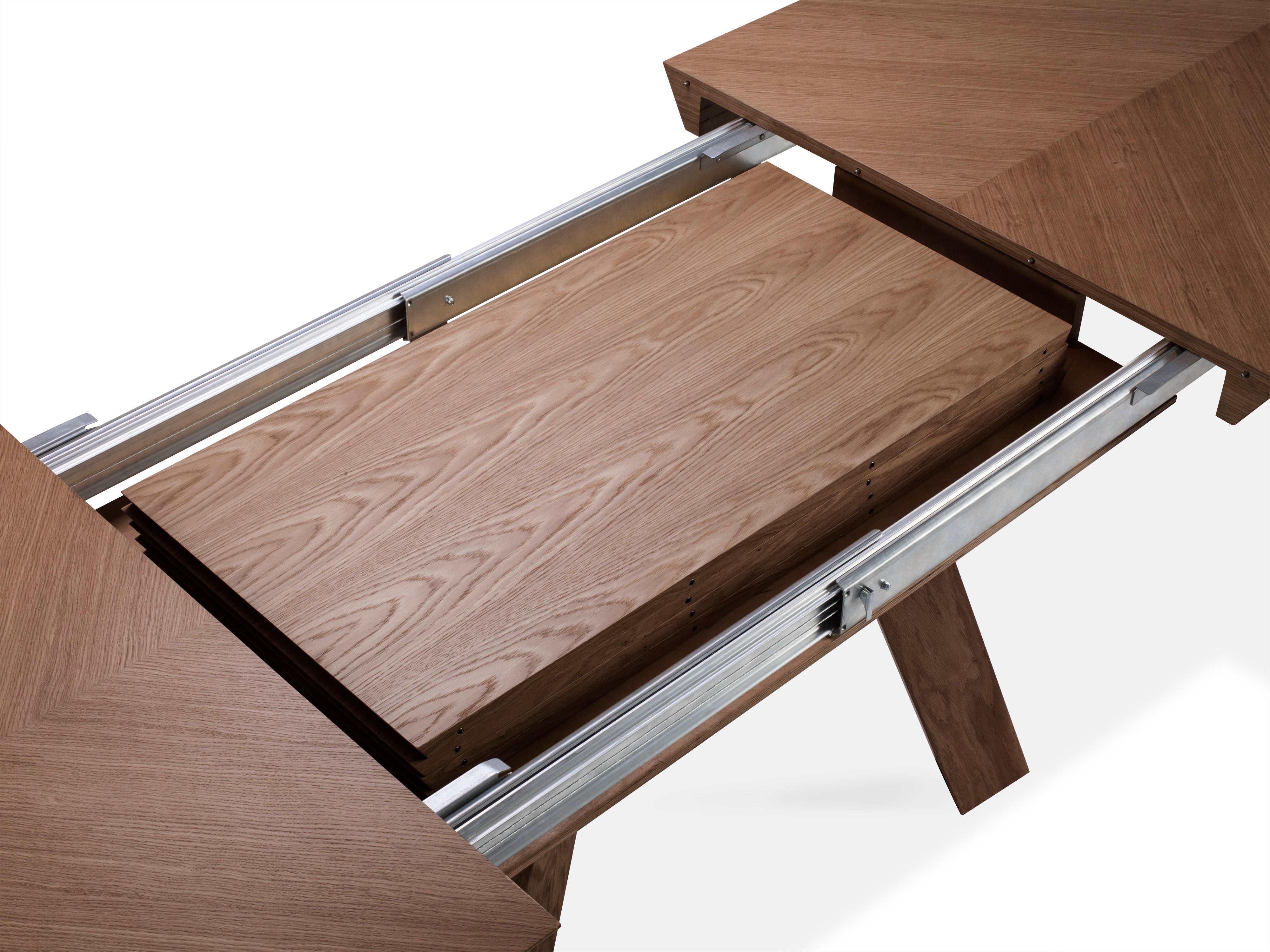 Produljvi blagovaonski stol Sally, 180/380x100x76cm, Materijal: Drvo