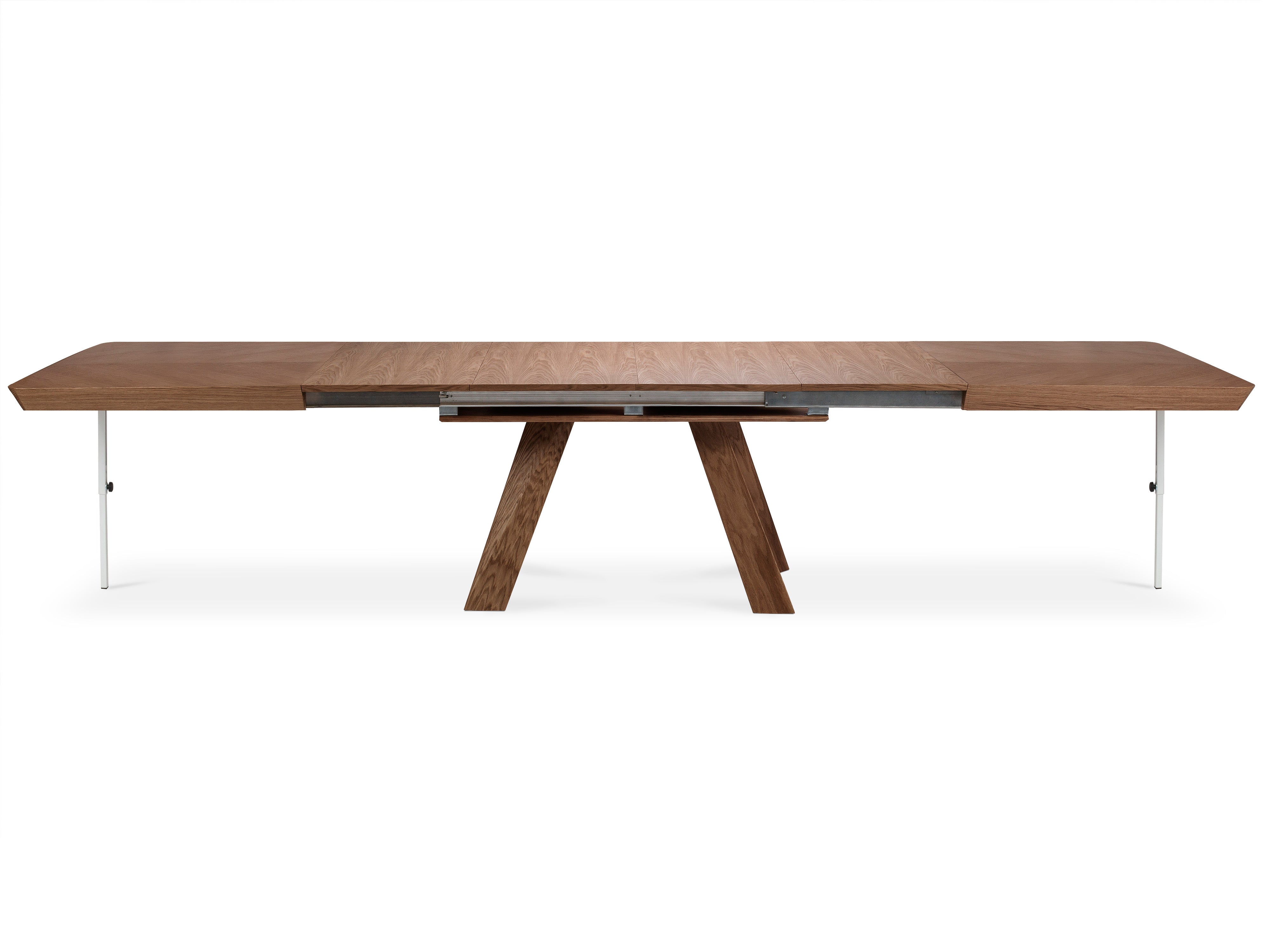 Produljvi blagovaonski stol Sally, 180/380x100x76cm, Materijal: Drvo