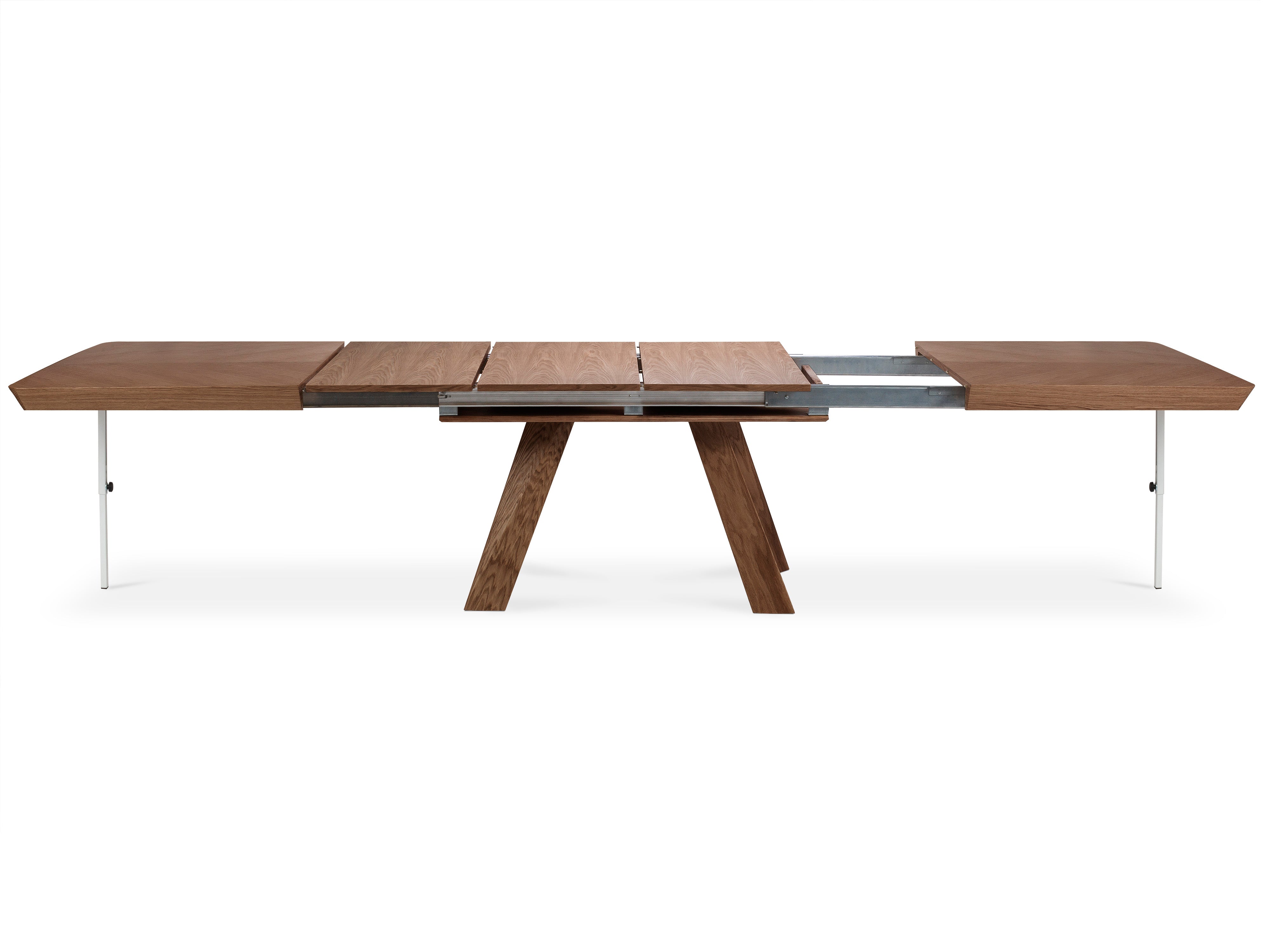 Produljvi blagovaonski stol Sally, 180/380x100x76cm, Materijal: Drvo