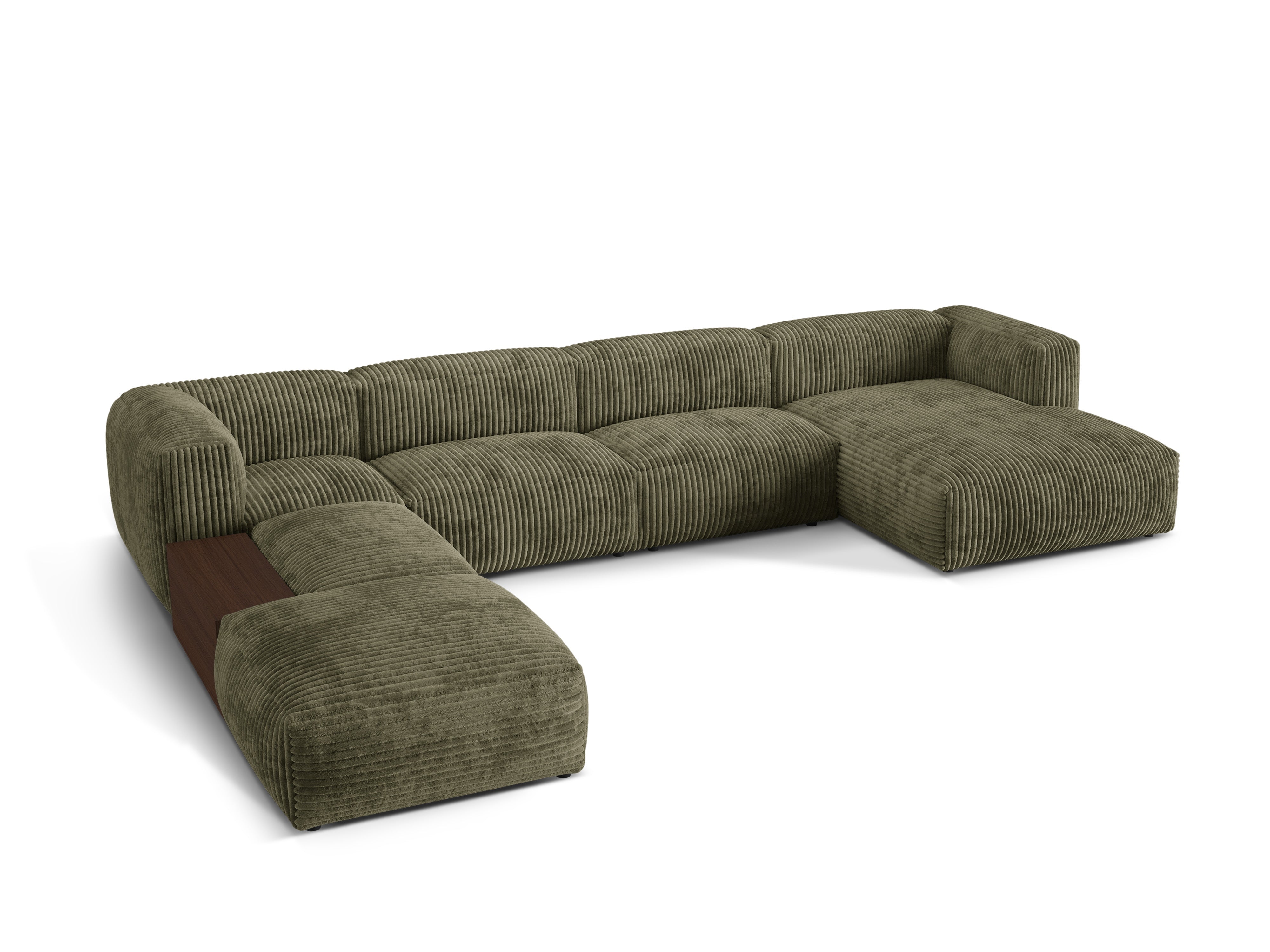 Kutna garnitura Martina 406x280cm, Materijal: Rebrasta tkanina