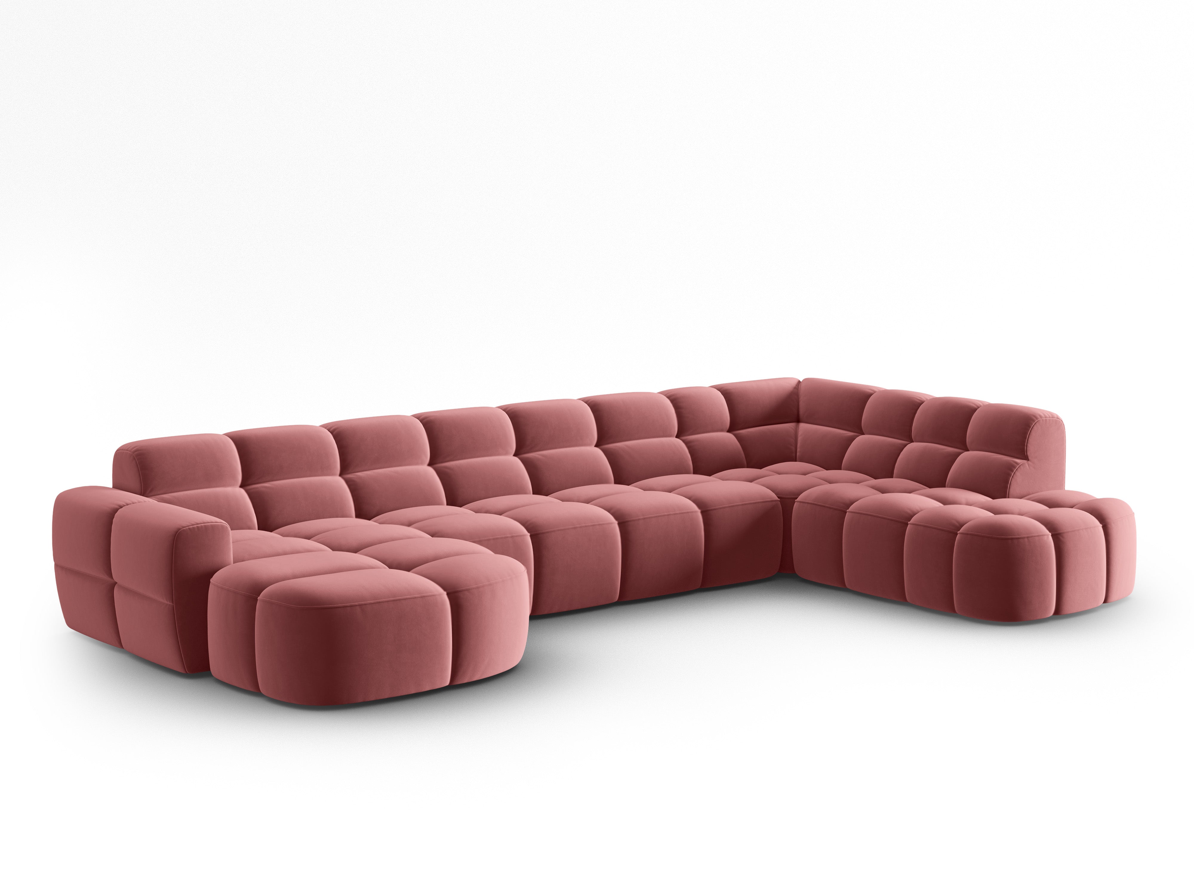 Kutna garnitura Lisa 387x234cm, Materijal: Baršun