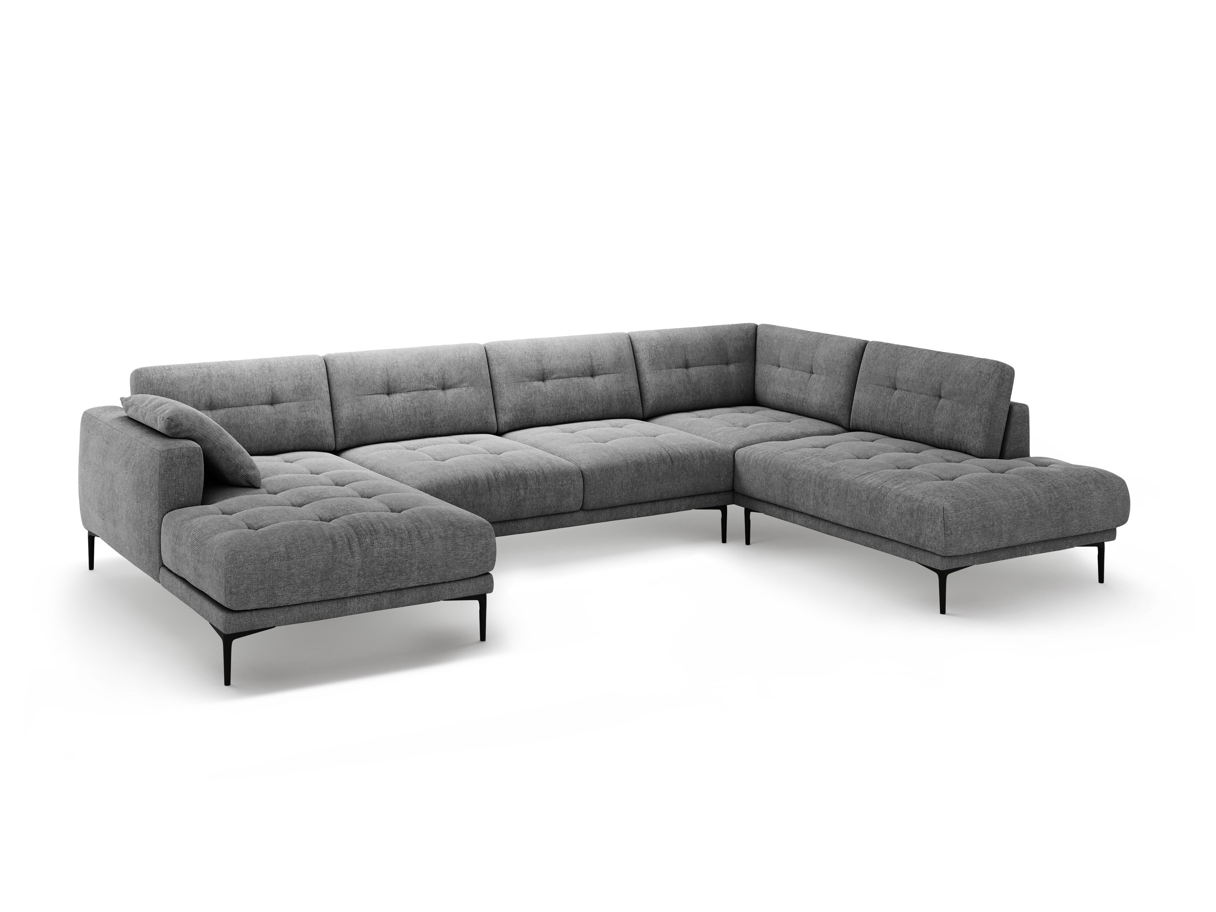 Kutna Garnitura Bemy, 373x240cm, Materijal: Strukturirana tkanina