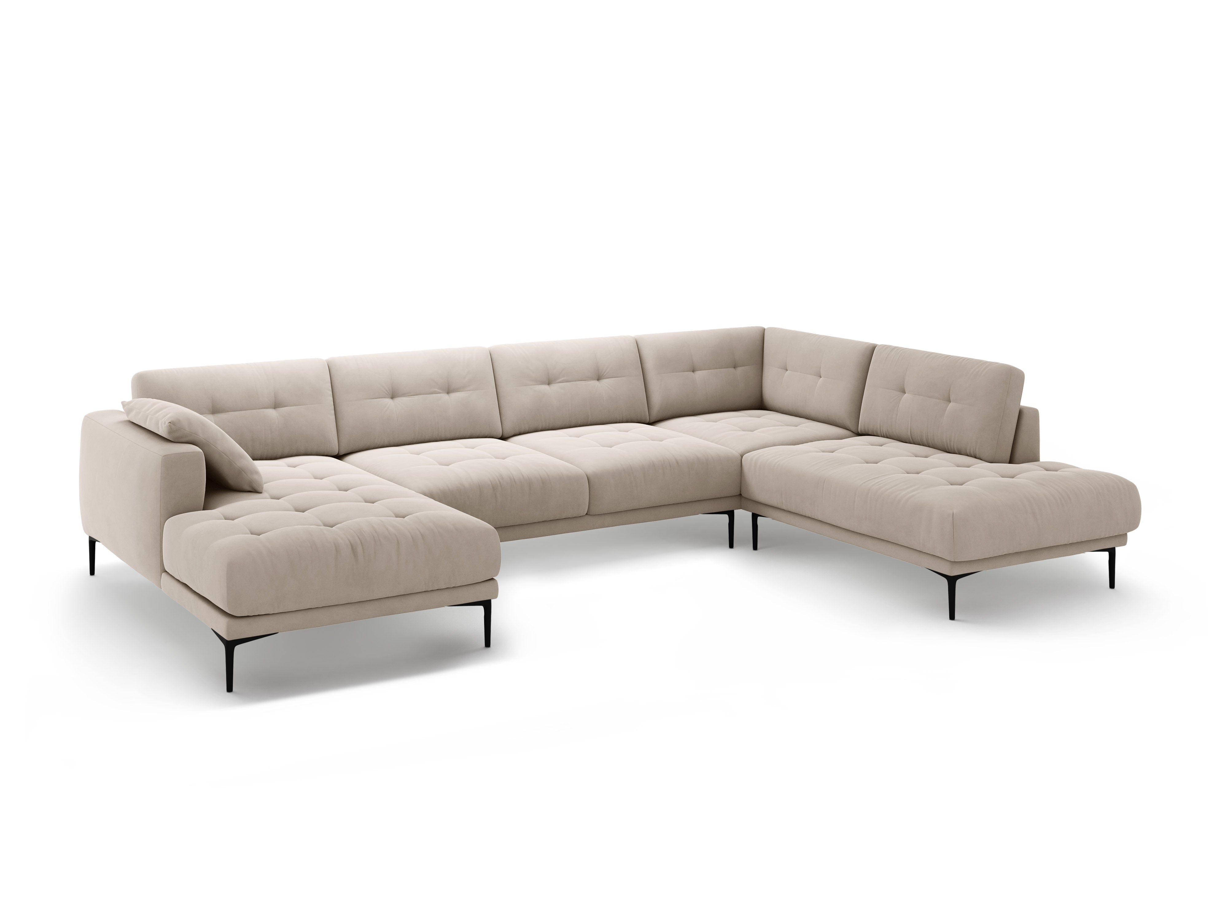 Kutna Garnitura Bemy, 373x240cm, Materijal: Baršun