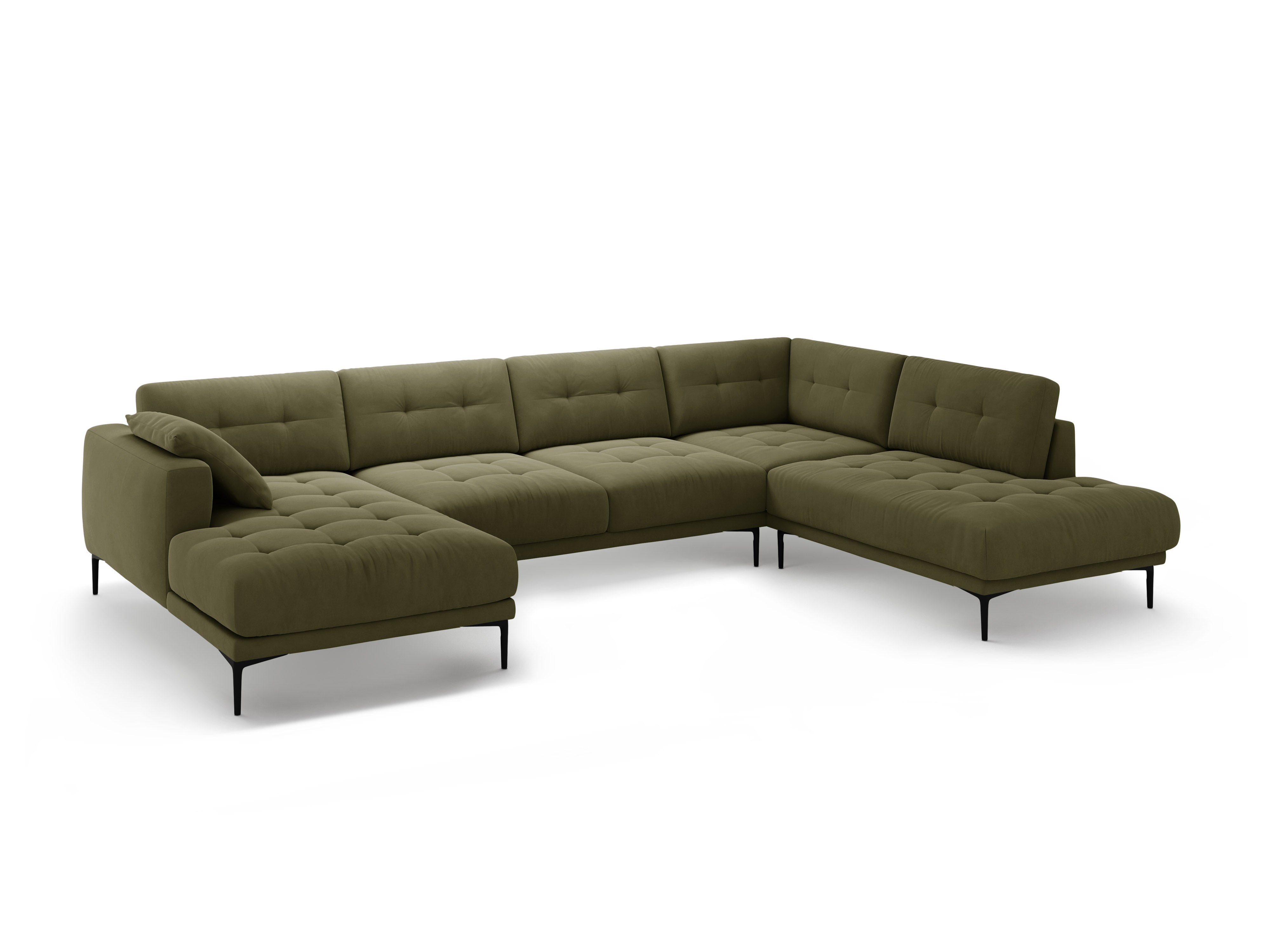 Kutna Garnitura Bemy, 373x240cm, Materijal: Baršun