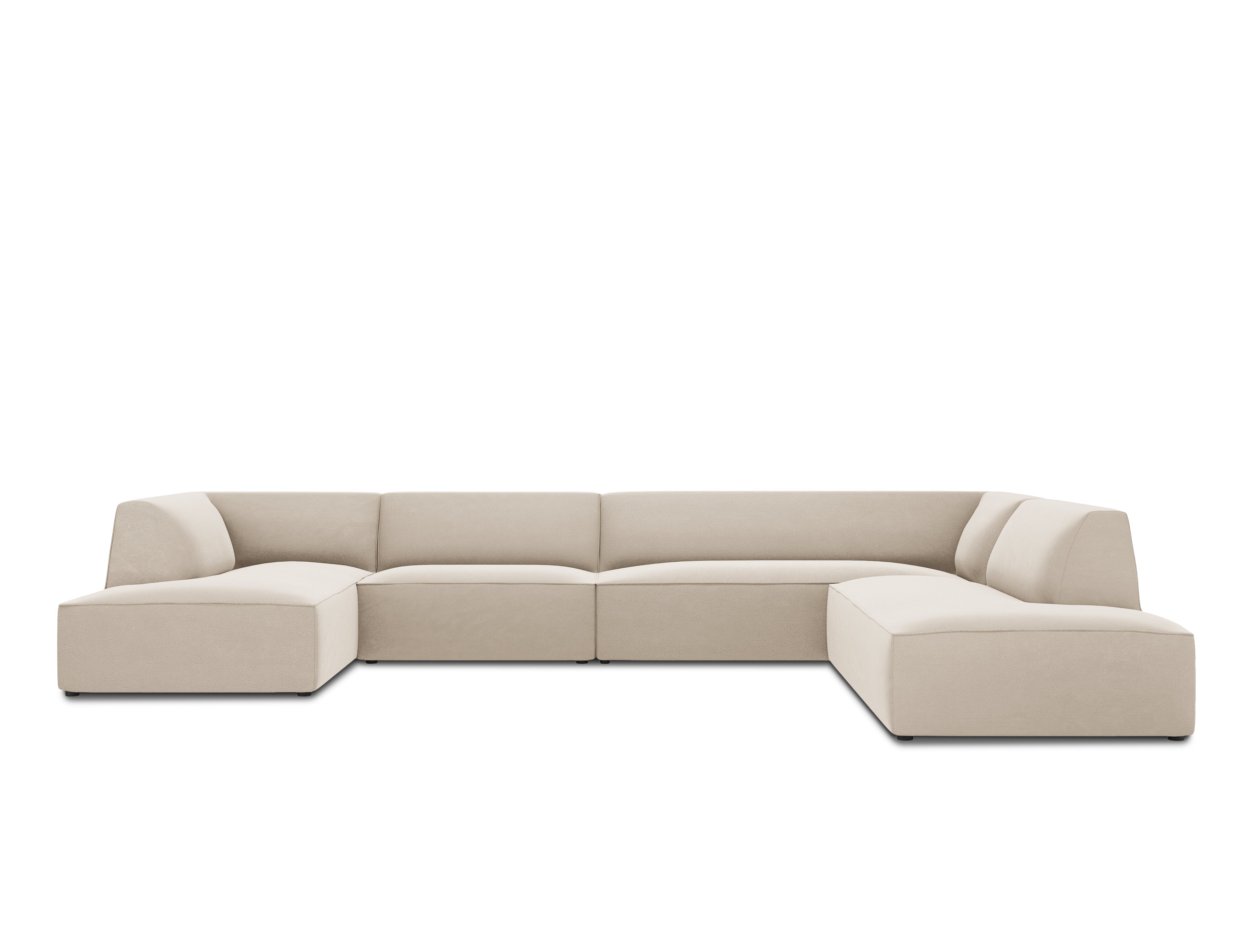 Kutna garnitura Ruby, 7 sjedala, 366x273cm, Materijal: Baršun