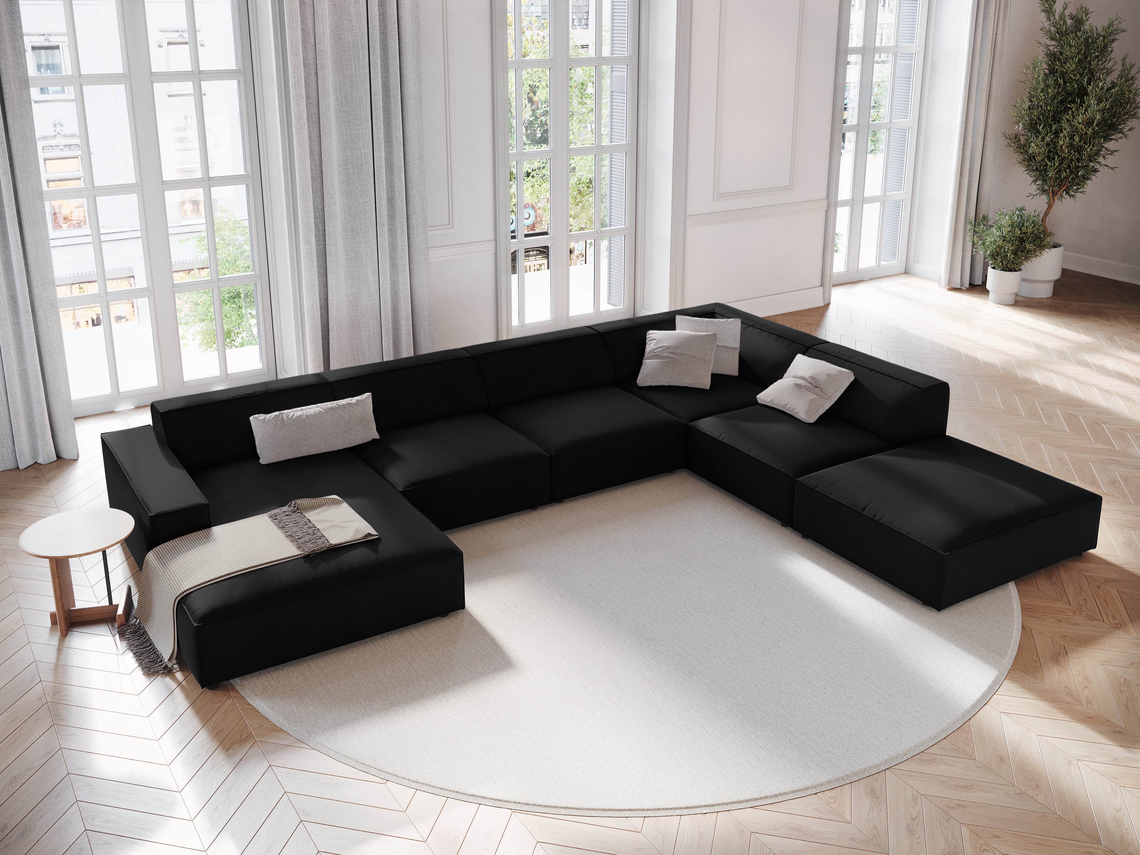 Garnitura Jodie 364x262cm, Materijal: Baršun