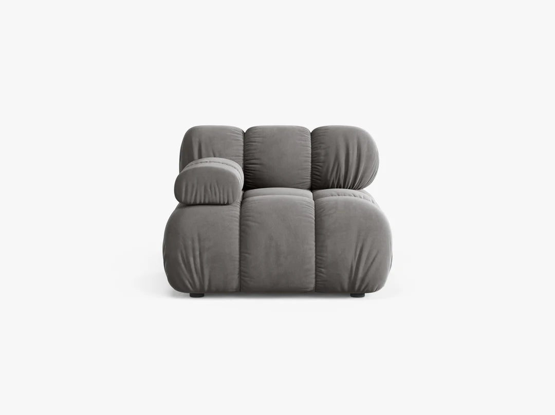 Bellis Modul S Rukonaslonom 94x94cm, Materijal: Baršun