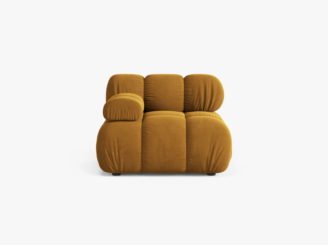 Bellis Modul S Rukonaslonom 94x94cm, Materijal: Baršun