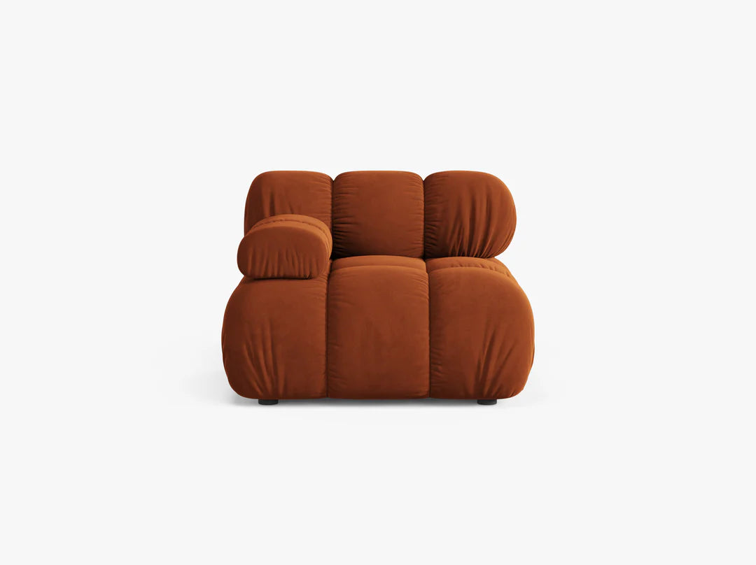 Bellis Modul S Rukonaslonom 94x94cm, Materijal: Baršun