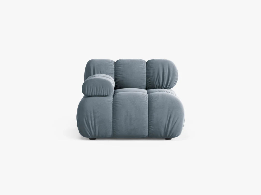 Bellis Modul S Rukonaslonom 94x94cm, Materijal: Baršun