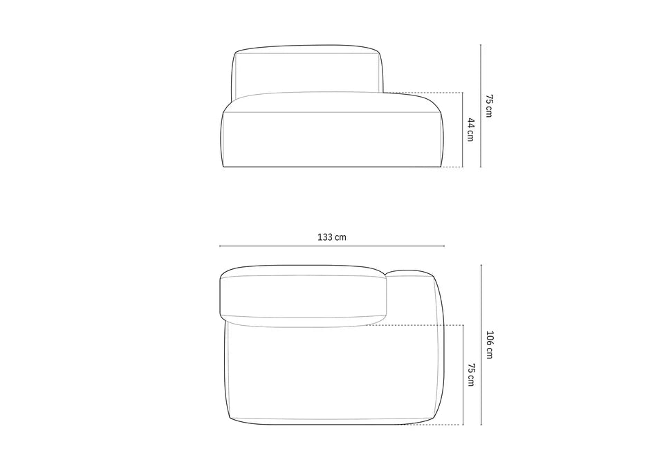 Modul Martina, 133x106cm, Materijal: Strukturirana tkanina