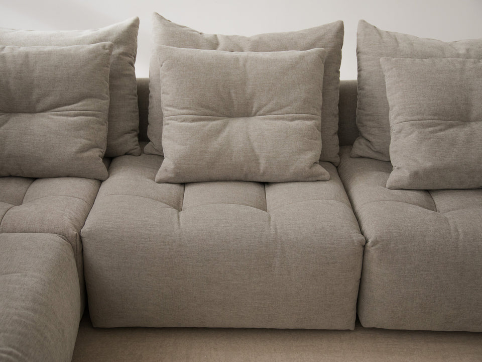 Bloom sofa, 4 sjedala, 332x106 cm, Materijal: Baršun