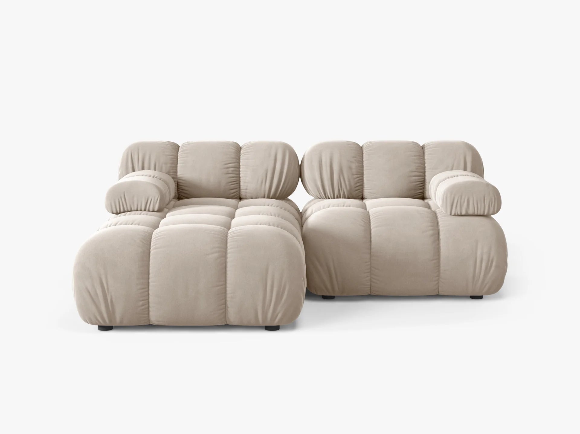 Modularna sofa Bellis 188x155cm, Materijal: Baršun
