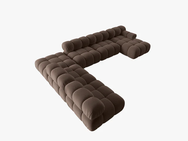 Modularna sofa Bellis 376x282cm, Materijal: Baršun
