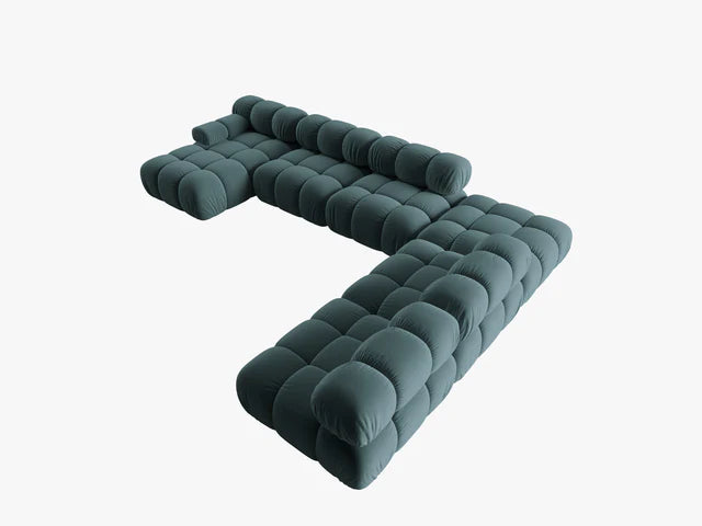 Modularna sofa Bellis 376x282cm, Materijal: Baršun
