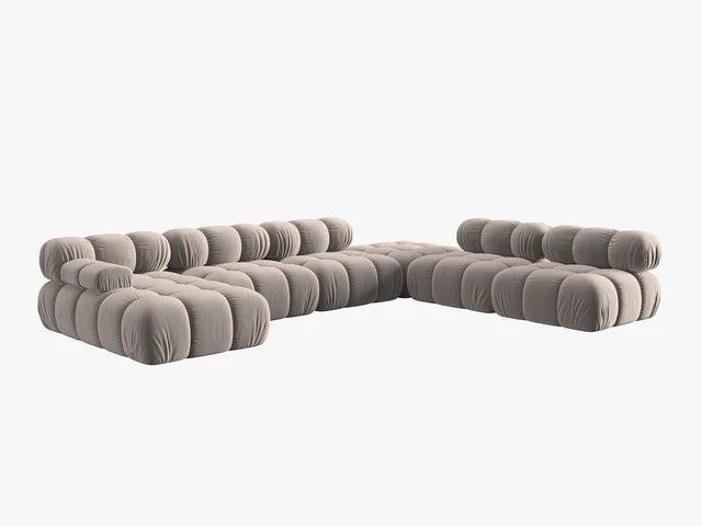 Modularna sofa Bellis 376x282cm, Materijal: Baršun
