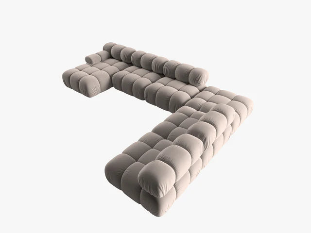 Modularna sofa Bellis 376x282cm, Materijal: Baršun