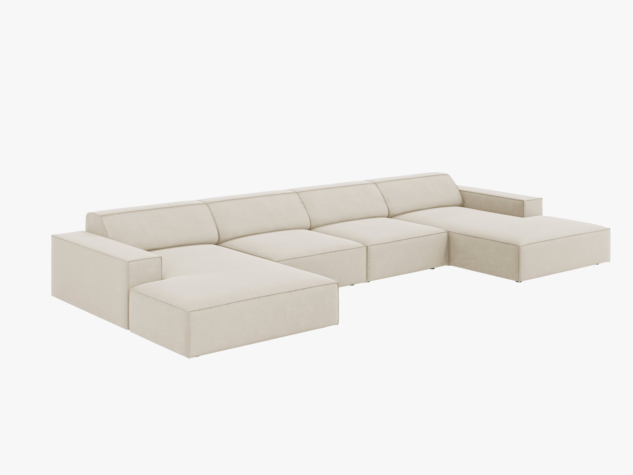 Garnitura Jodie 364x166cm, Materijal: Baršun