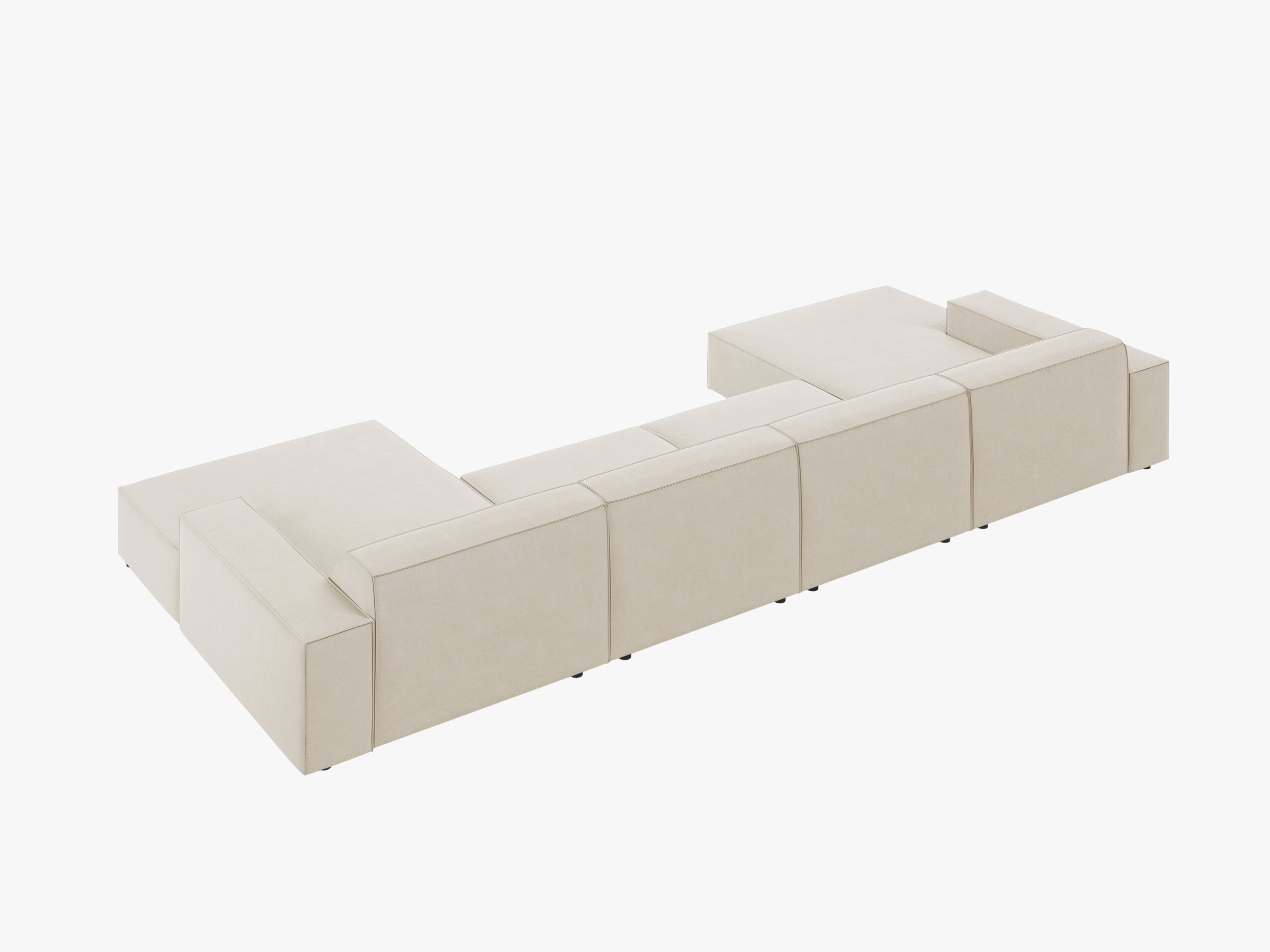 Garnitura Jodie 364x166cm, Materijal: Baršun