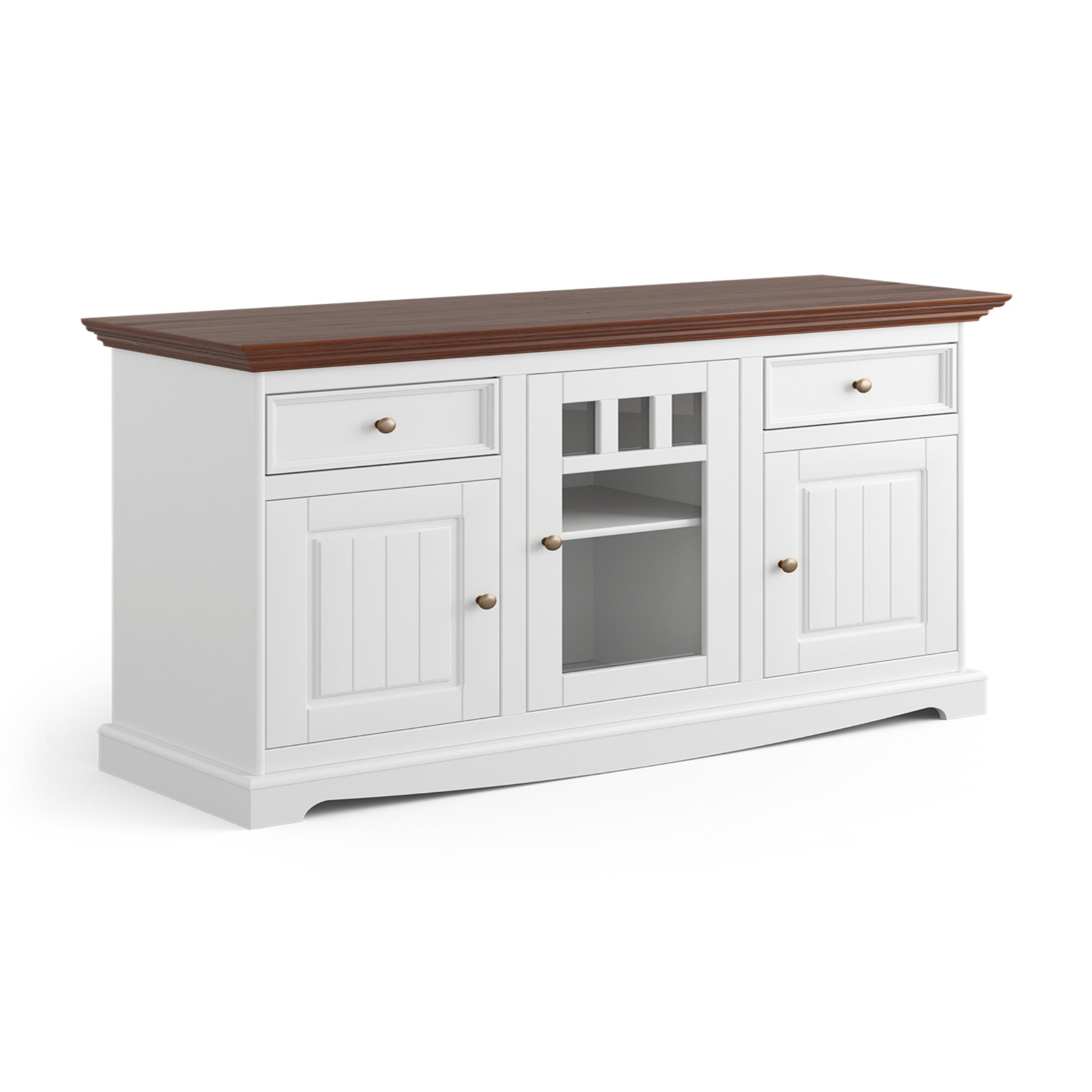 Komoda Belluno 130x44 cm, Materijal: Masivna Borovina
