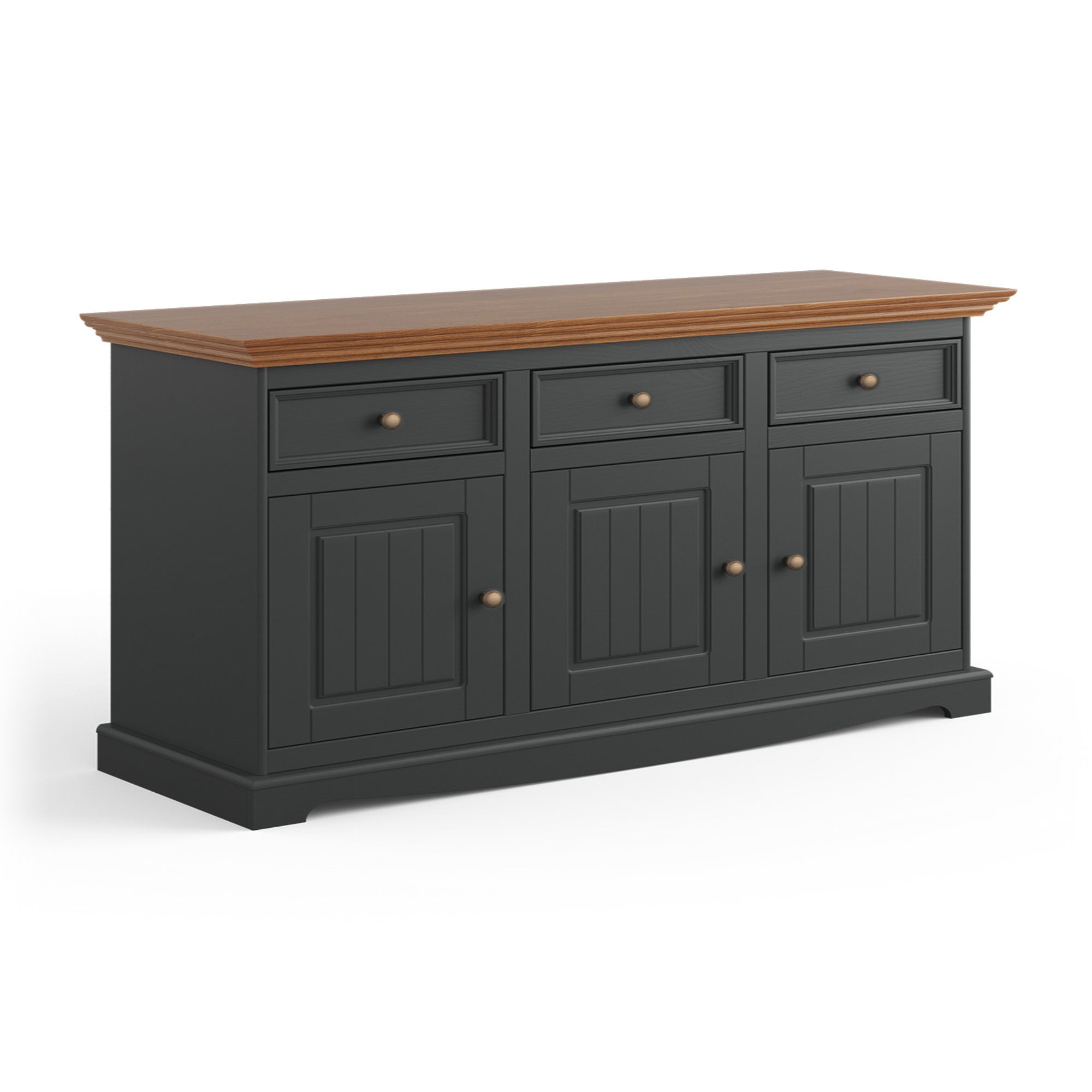 Komoda Belluno 130x44 cm, Materijal: Masivna Borovina