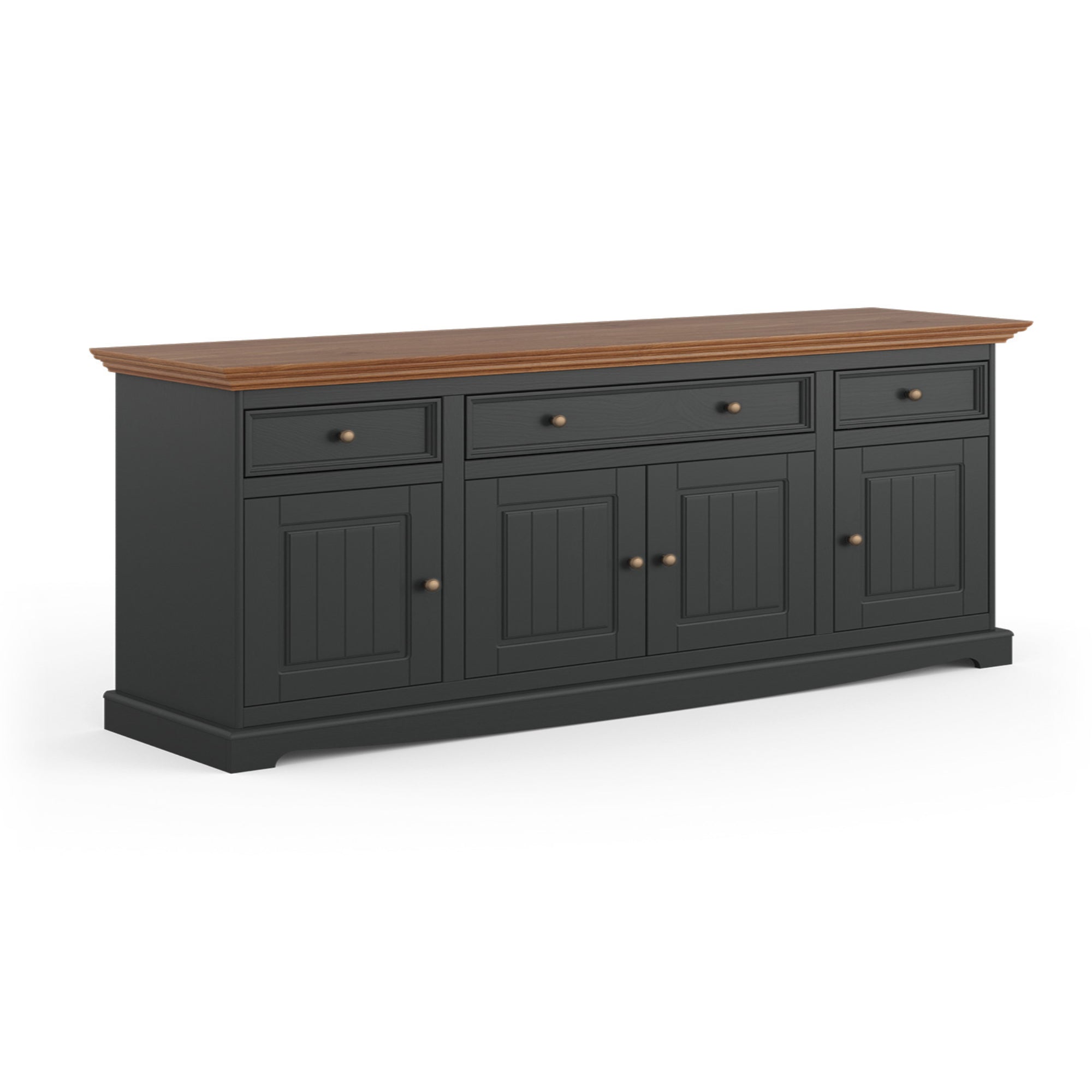 Komoda Belluno 167x44 cm, Materijal: Masivna Borovina
