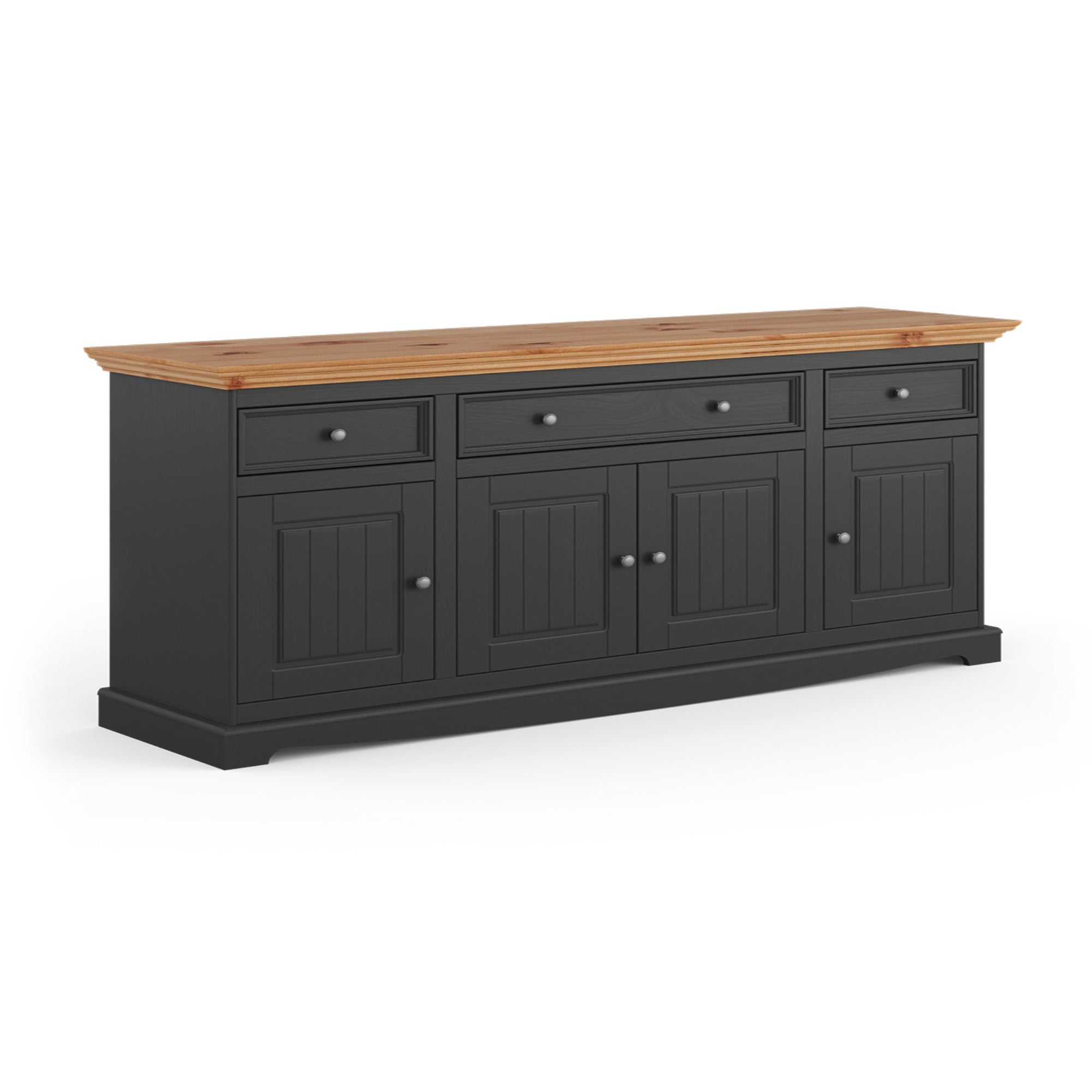 Komoda Belluno 167x44 cm, Materijal: Masivna Borovina
