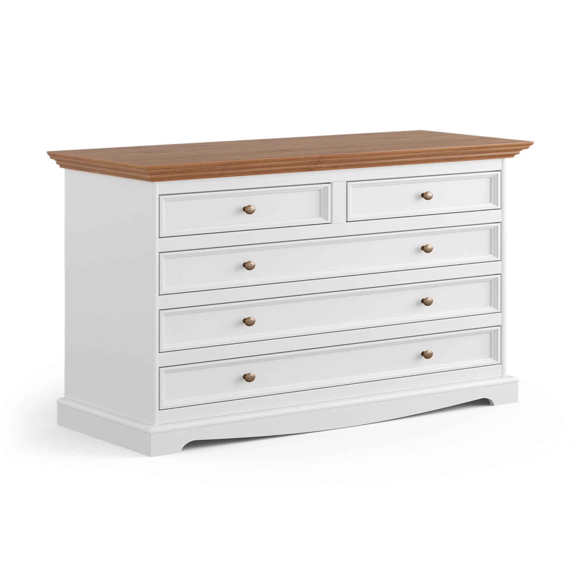 Komoda Belluno 111x44 cm, Materijal: Masivna Borovina