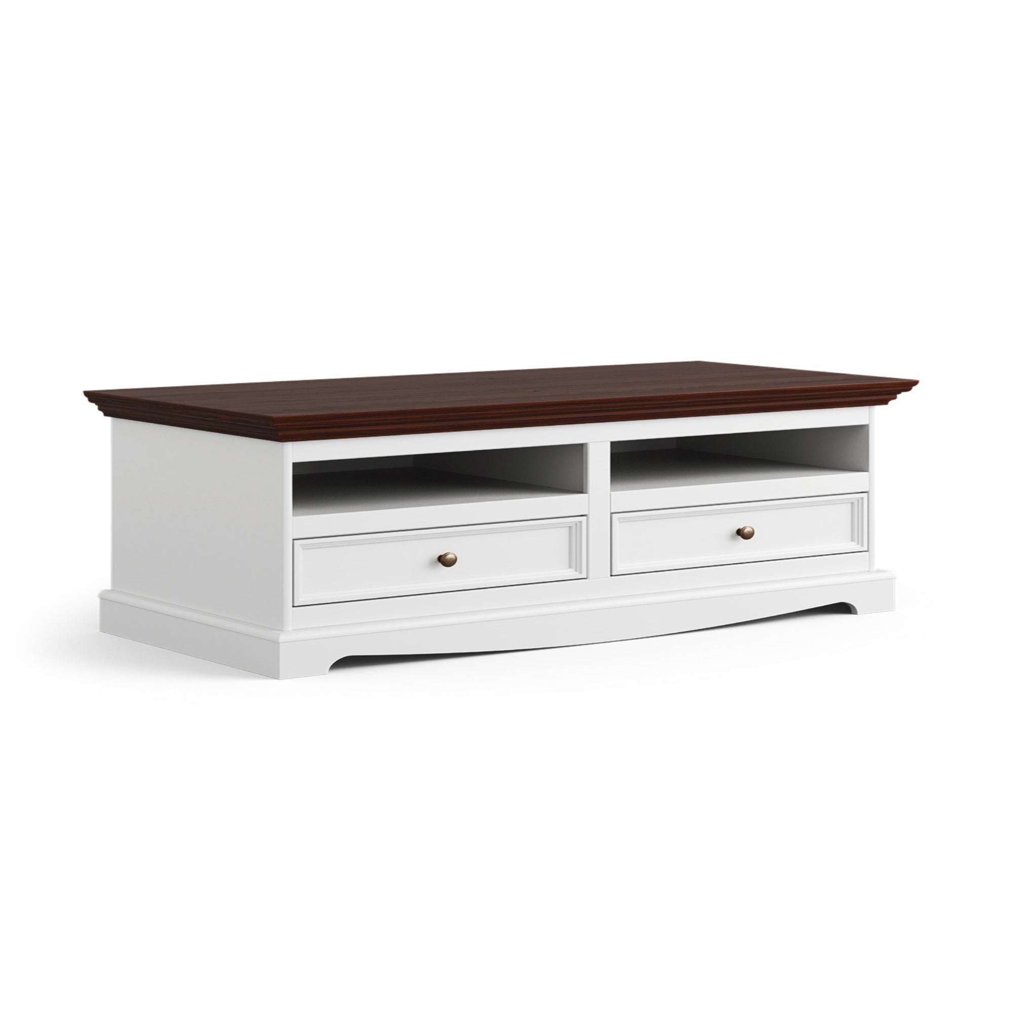TV Komoda Belluno 111x53 cm , Materijal: Masivna Borovina