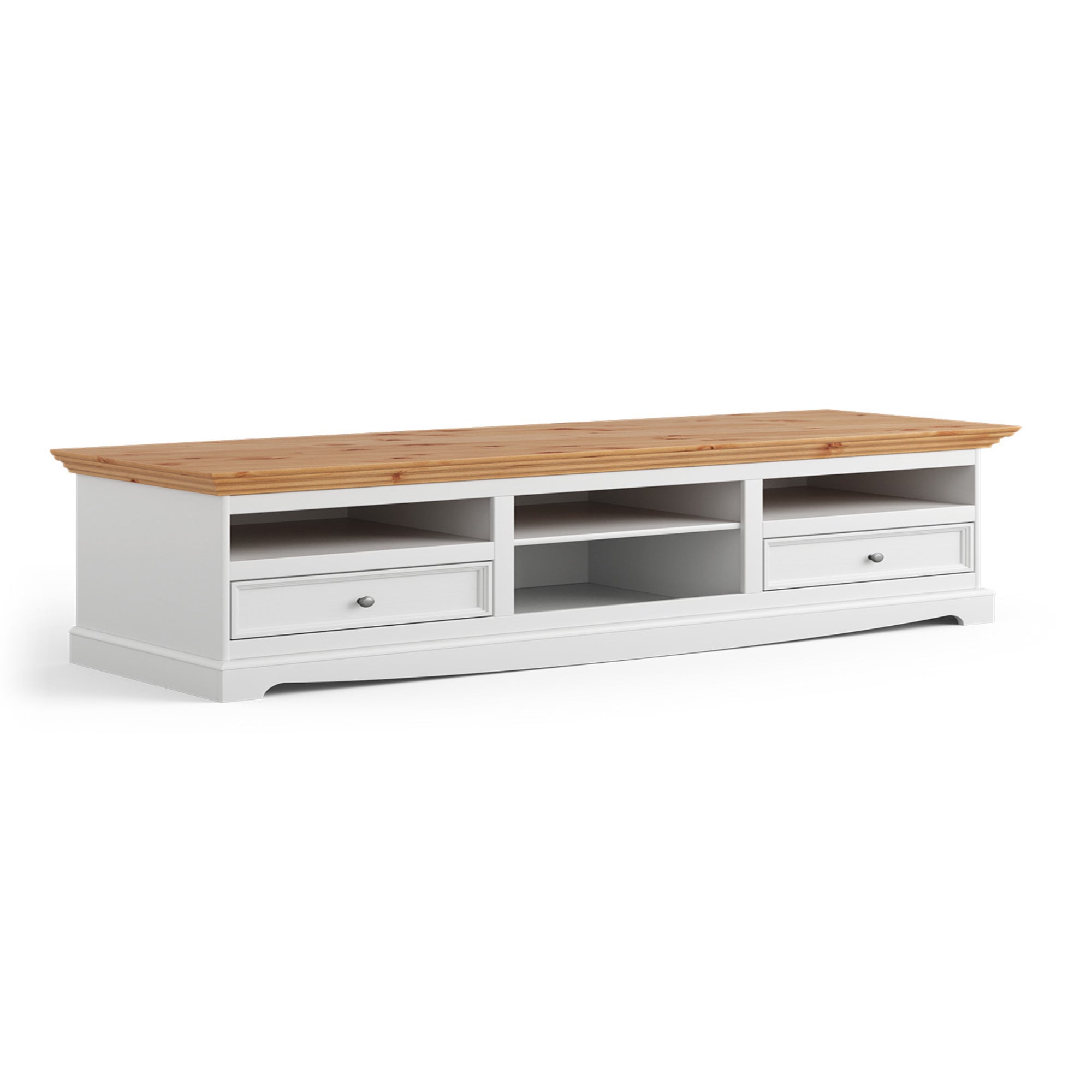 TV Komoda Belluno 167x53 cm, Materijal: Masivna Borovina