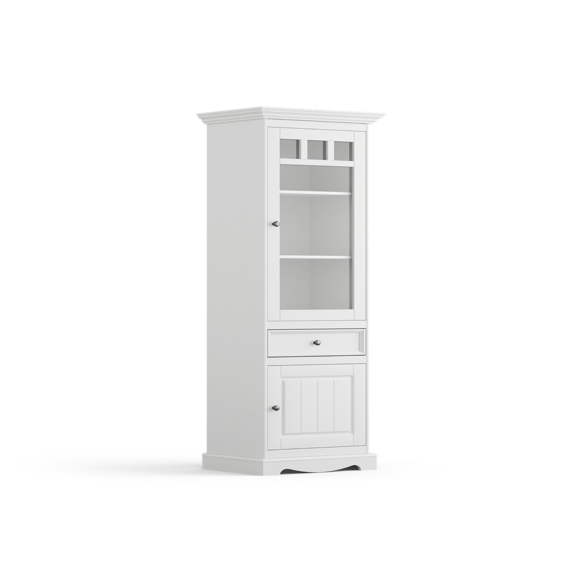 Vitrina Belluno 44x190 cm, Materijal: Masivna Borovina