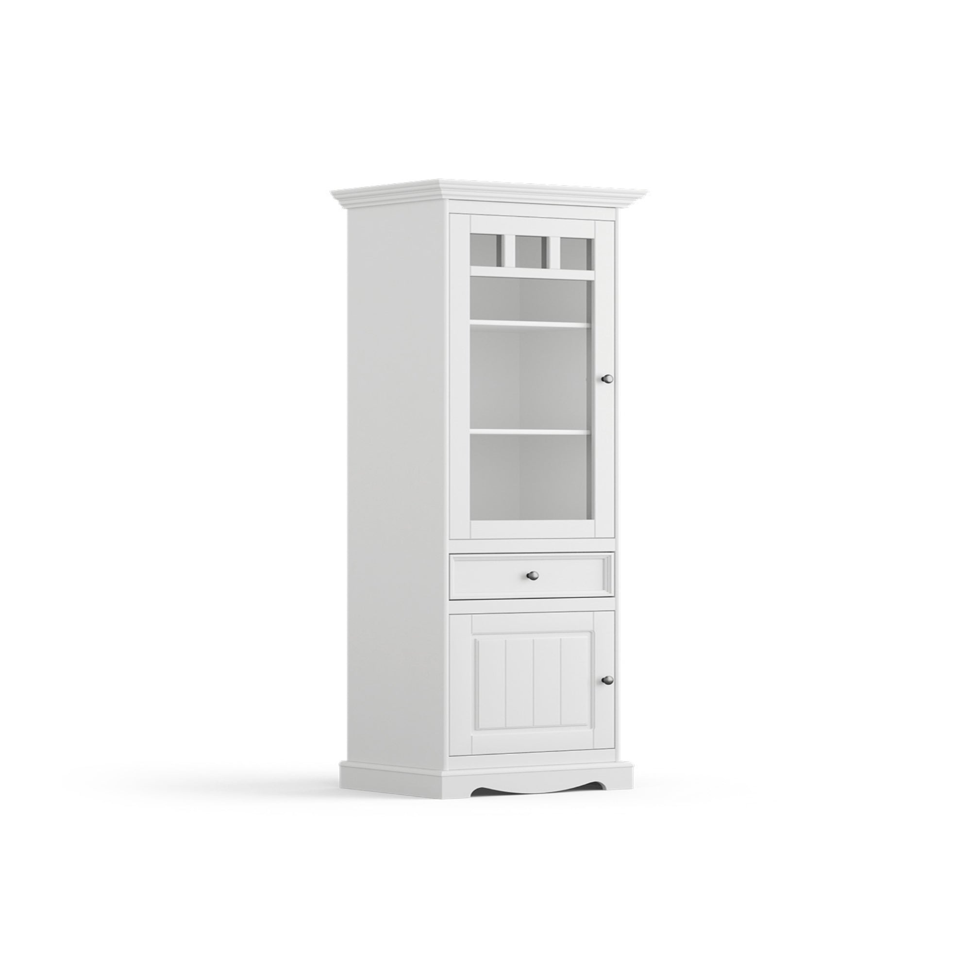 Vitrina Belluno 44x190 cm, Materijal: Masivna Borovina