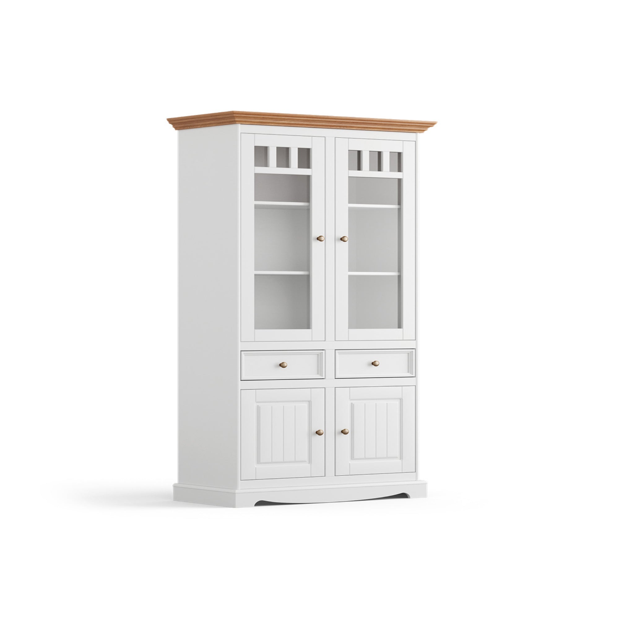 Vitrina Belluno 44x190 cm, Materijal: Masivna Borovina
