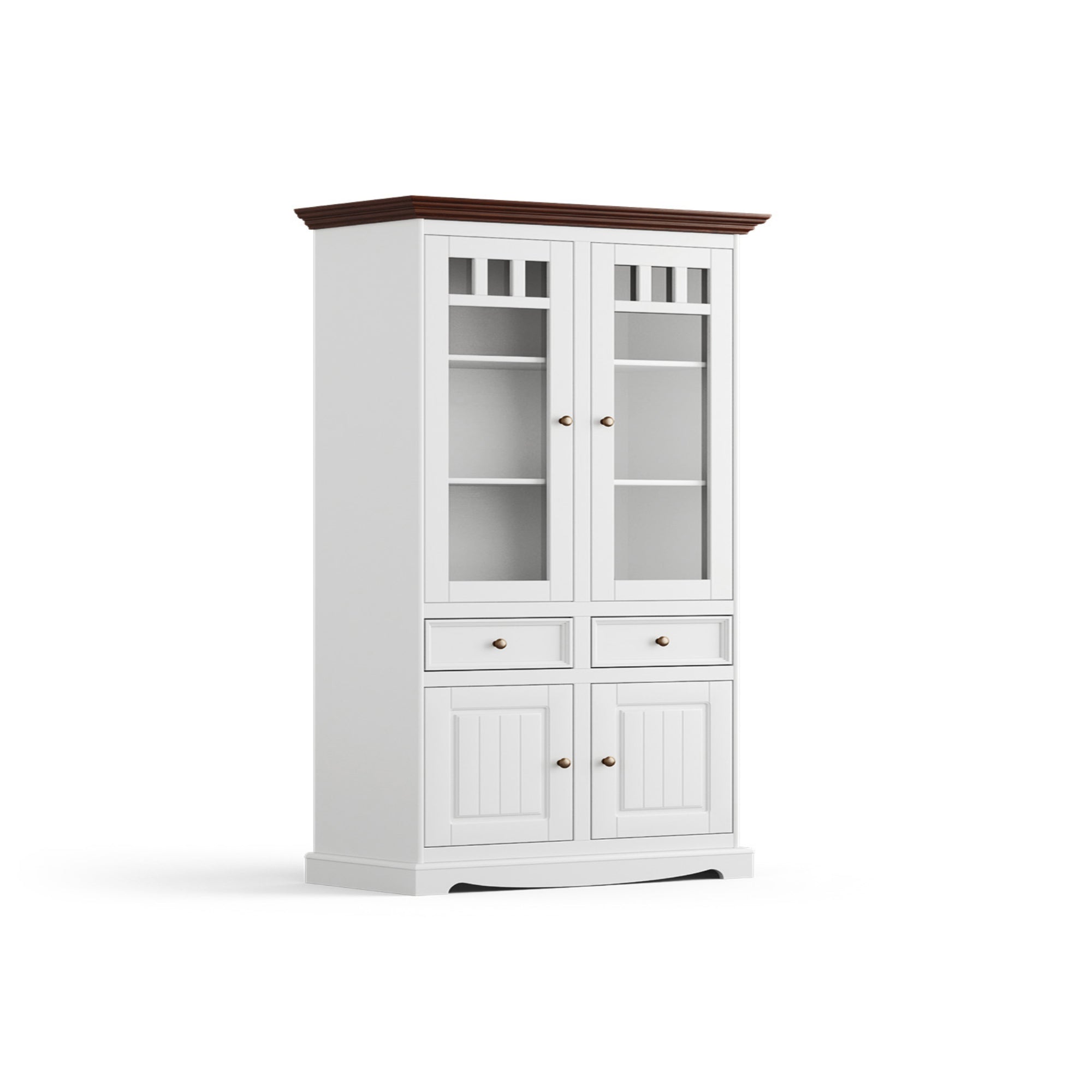 Vitrina Belluno 44x190 cm, Materijal: Masivna Borovina