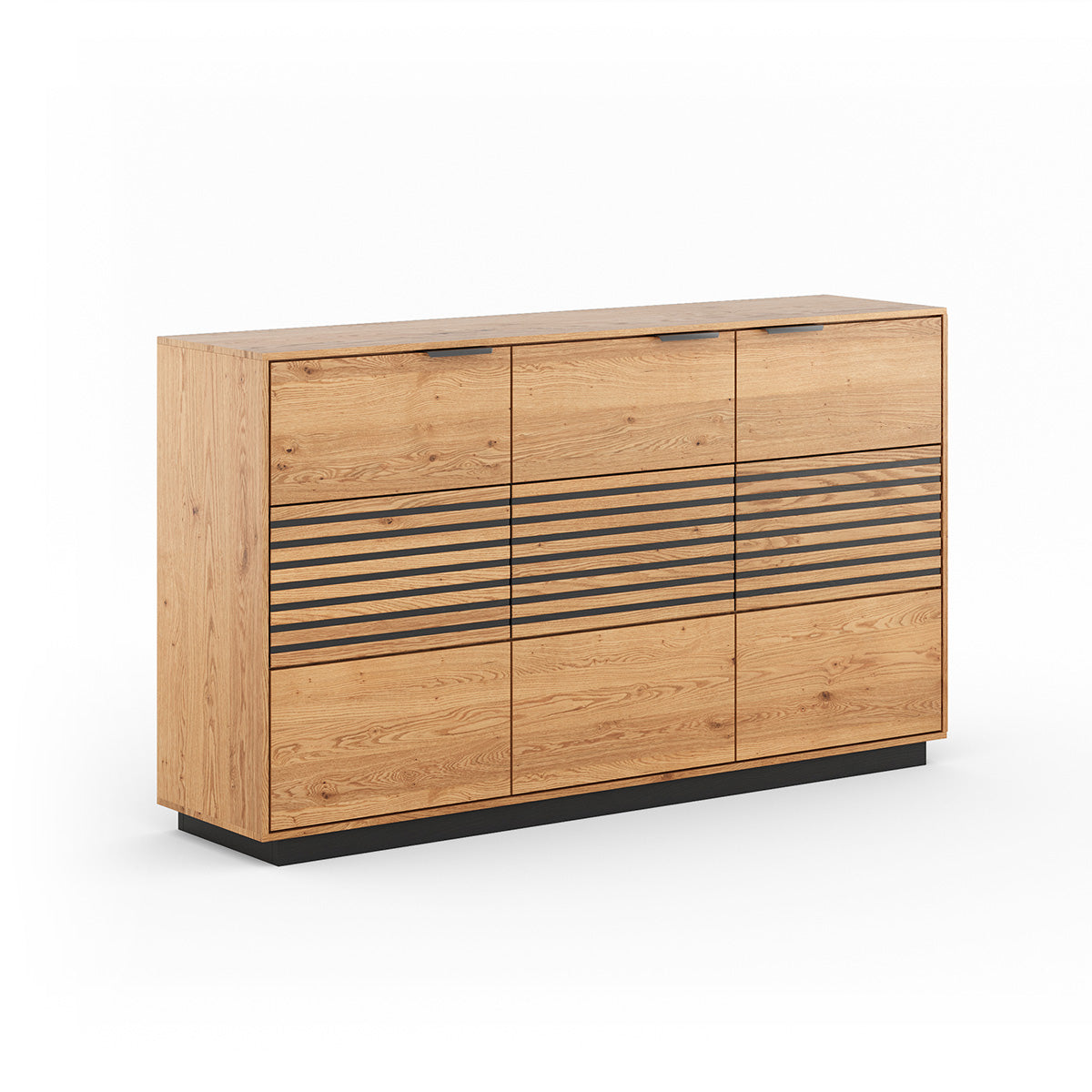 Komoda Tirano 154x39 cm, Materijal: Masivno Drvo Hrast