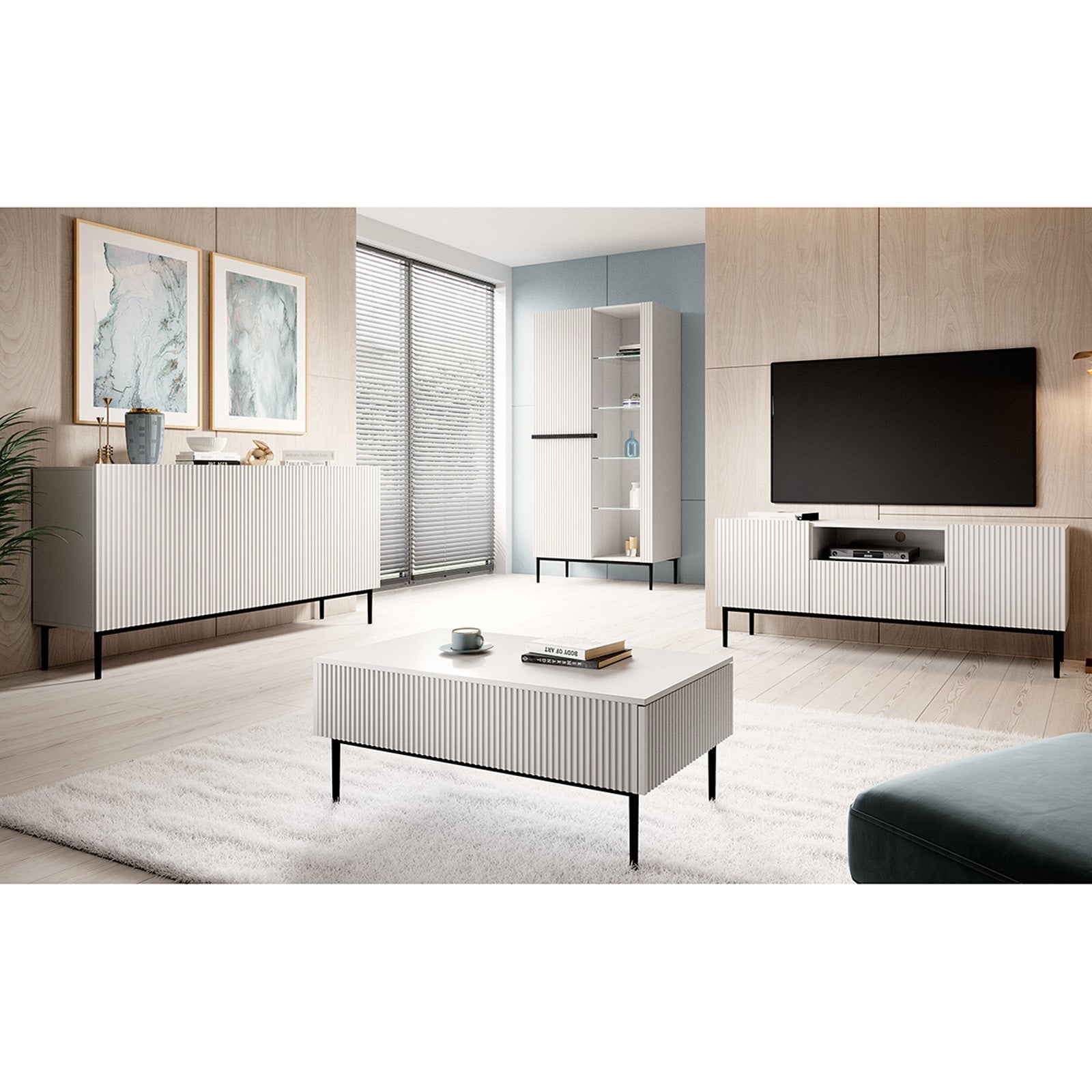 Komoda Nicole 150cm, Materijal: MDF