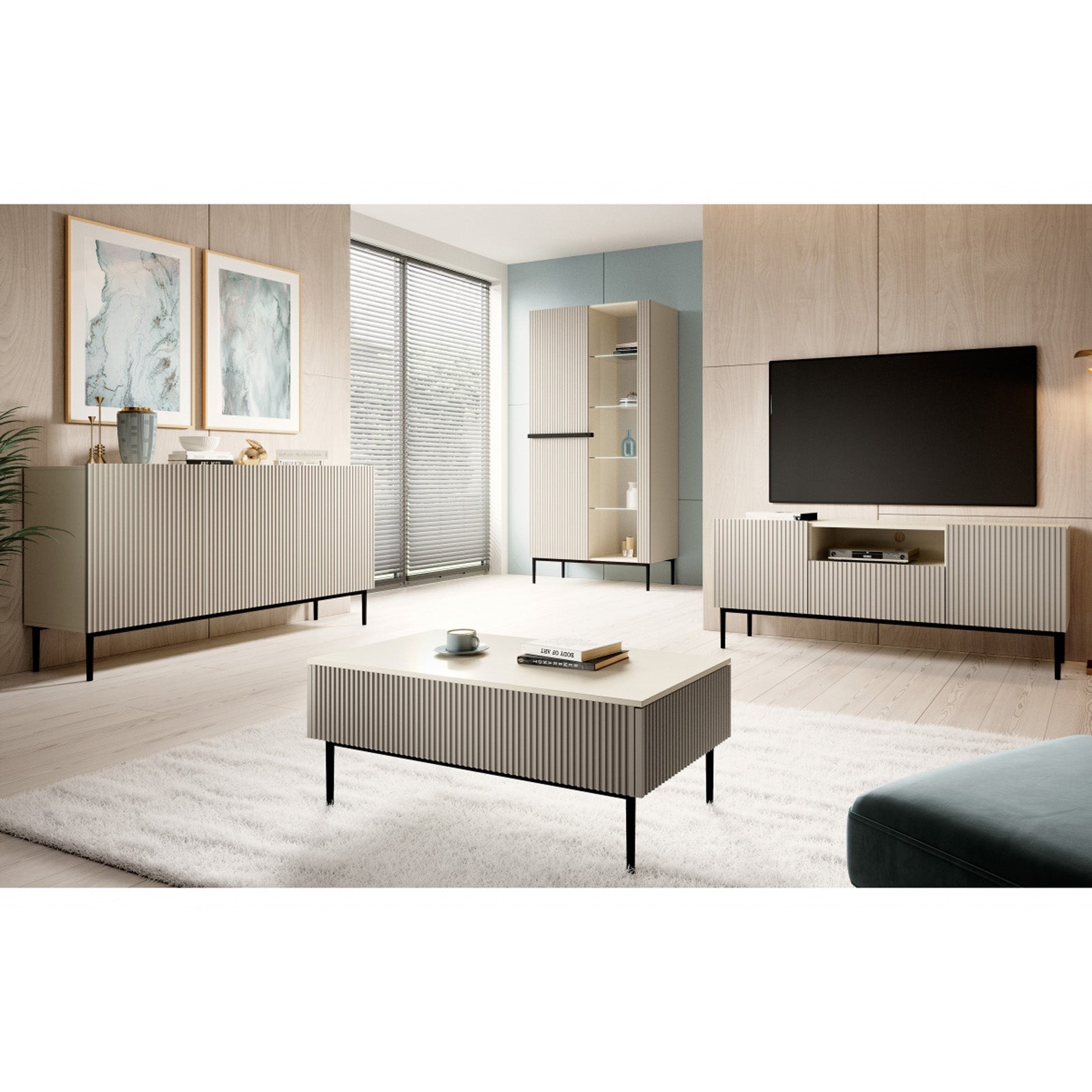 Komoda Nicole 150cm, Materijal: MDF