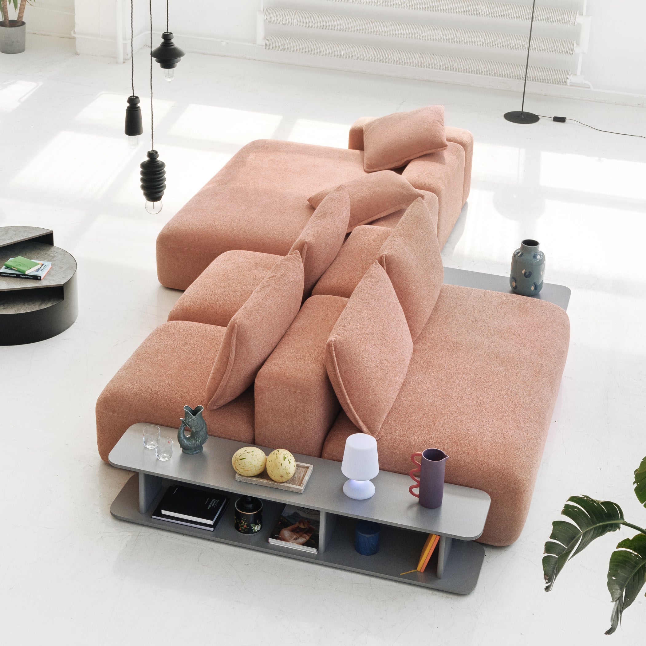 Modularna garnitura Dune, Materijal: Mogućnost izbora