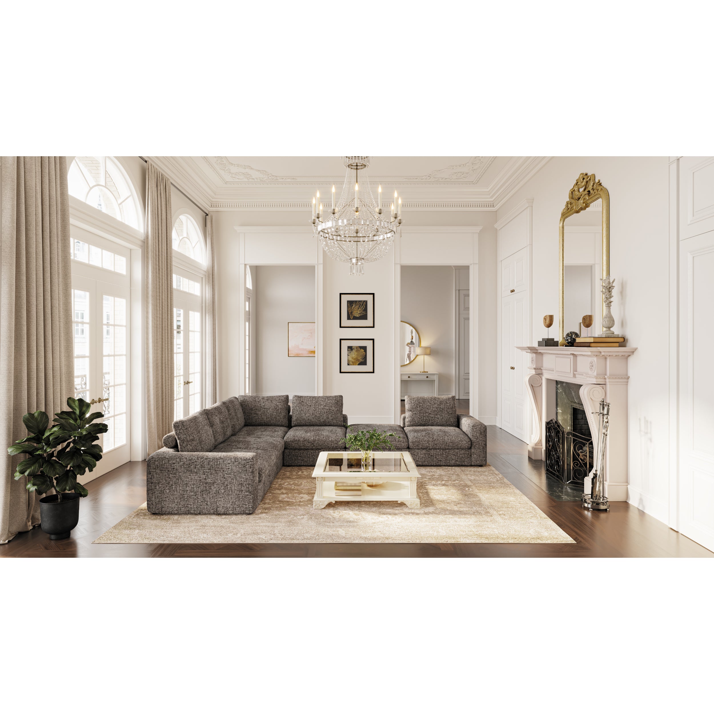 Modularna garnitura Prestige, Materijal: Mogućnost izbora