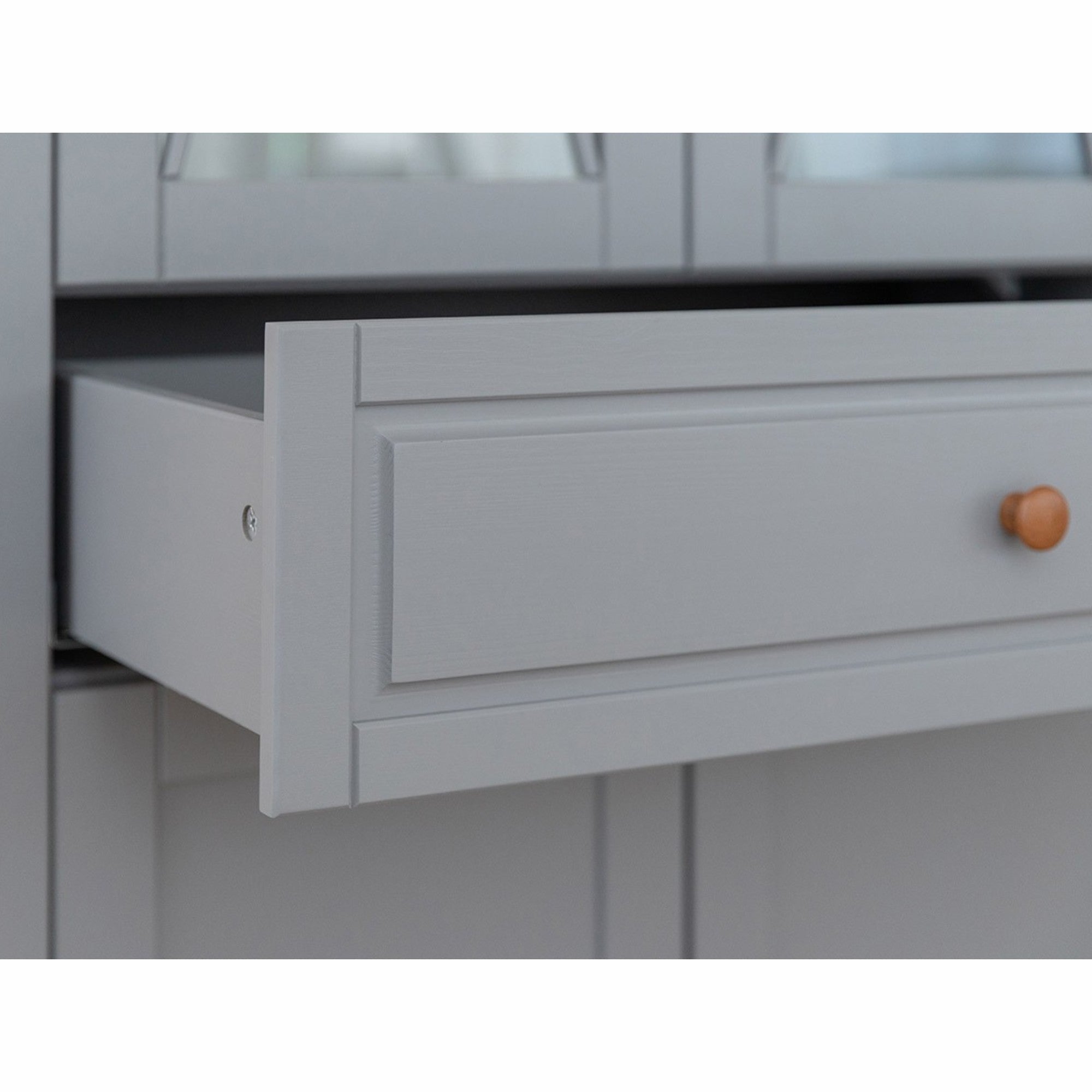Vitrina Marone 41x199 cm, Materijal: Masivna Borovina