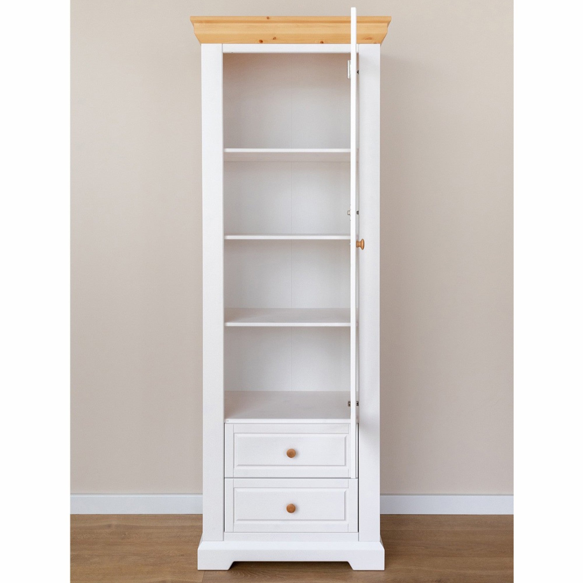 Vitrina Marone 41x199 cm, Materijal: Masivna Borovina